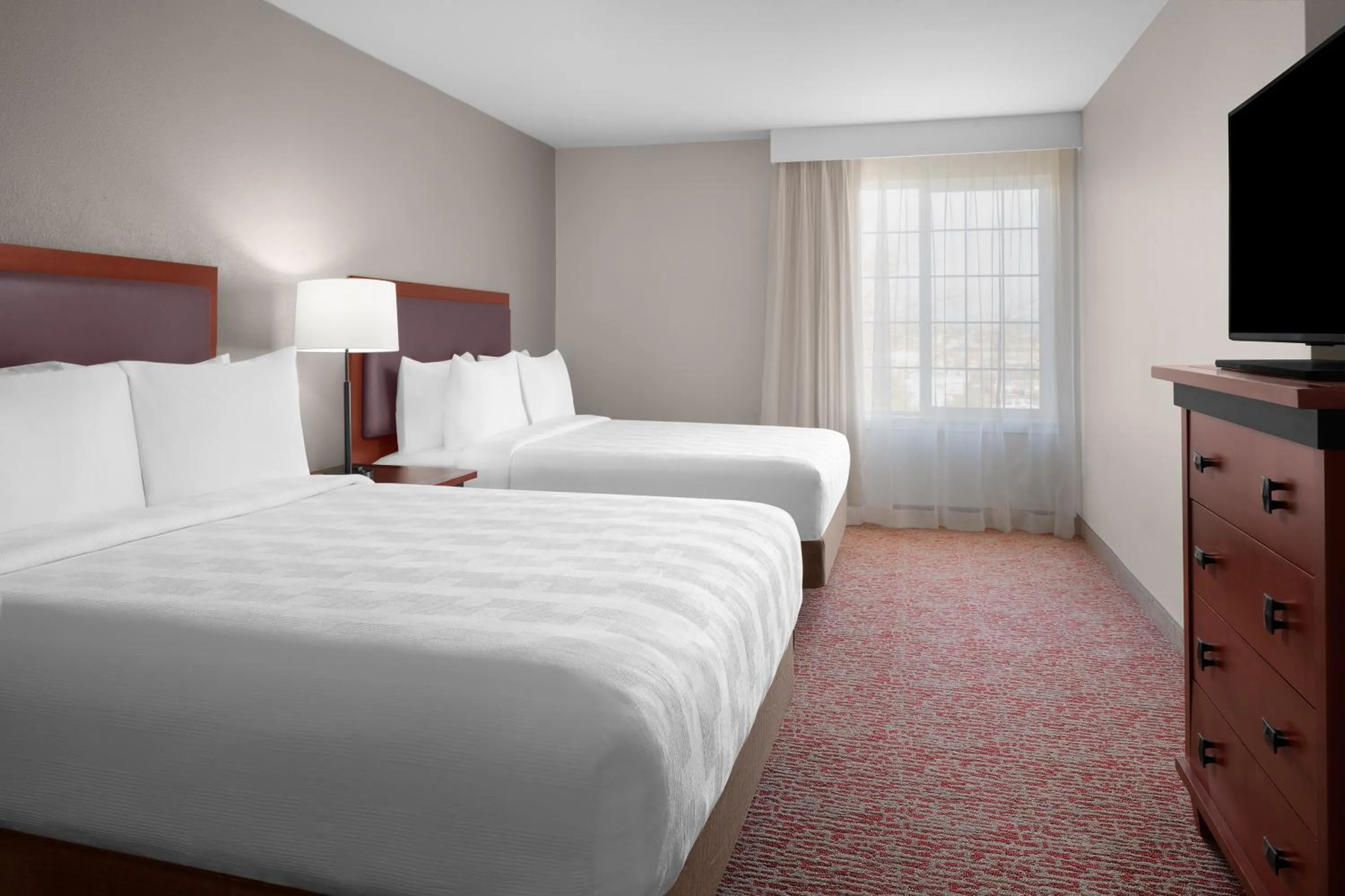 Bedroom, Bed in Larkspur Landing Extended Stay Suites Folsom