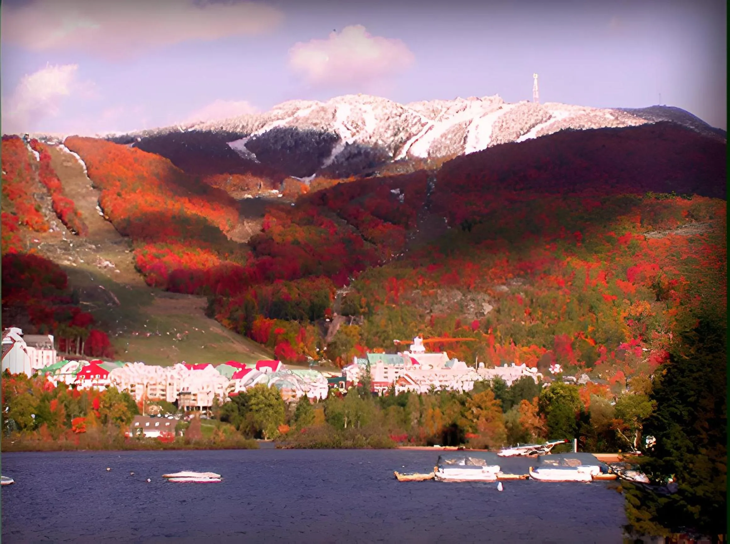 Skiing in Luxurious Equinoxe Ski-in/Ski-out