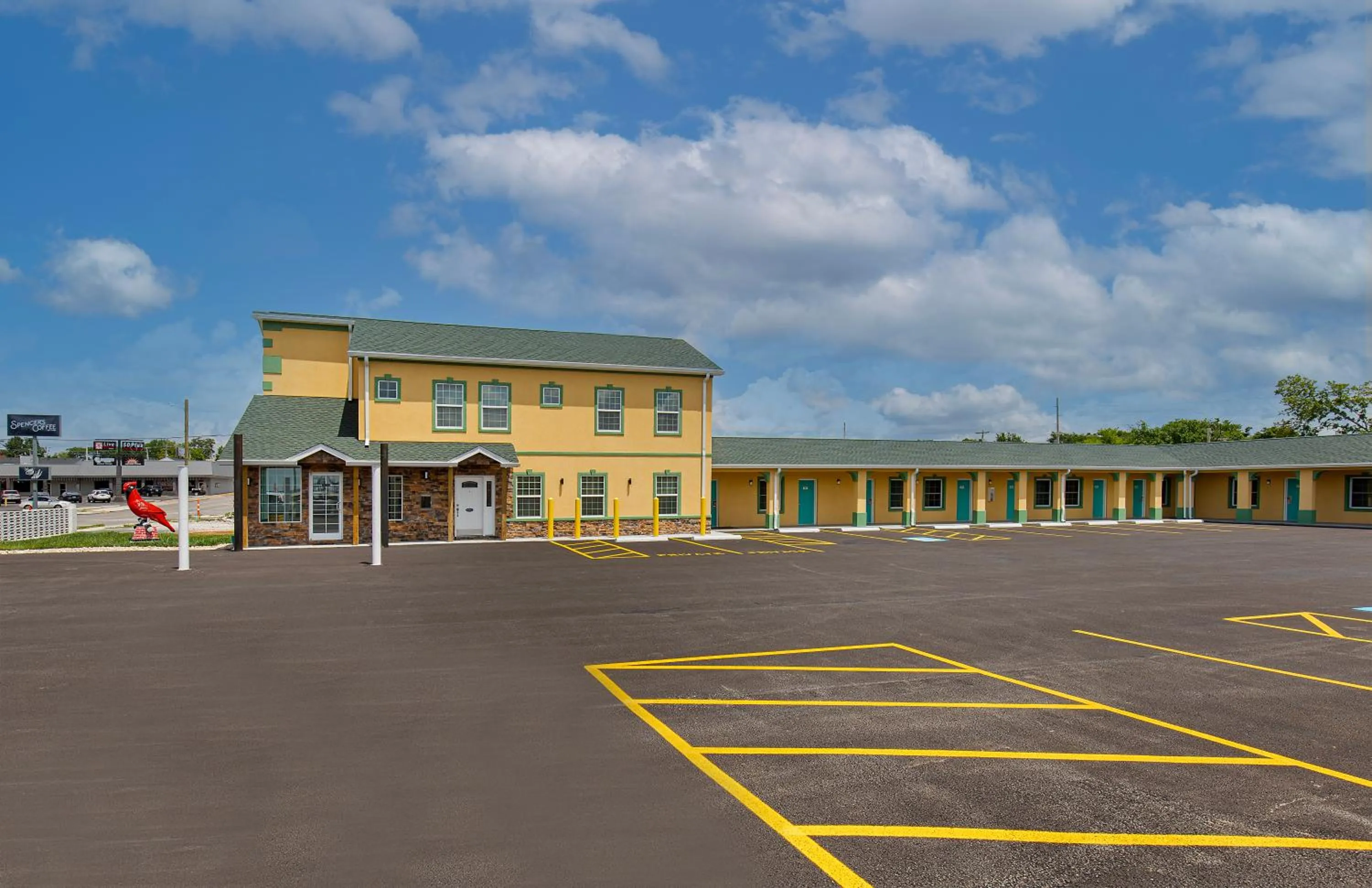 View (from property/room) in Cardinal Motel Bowling Green