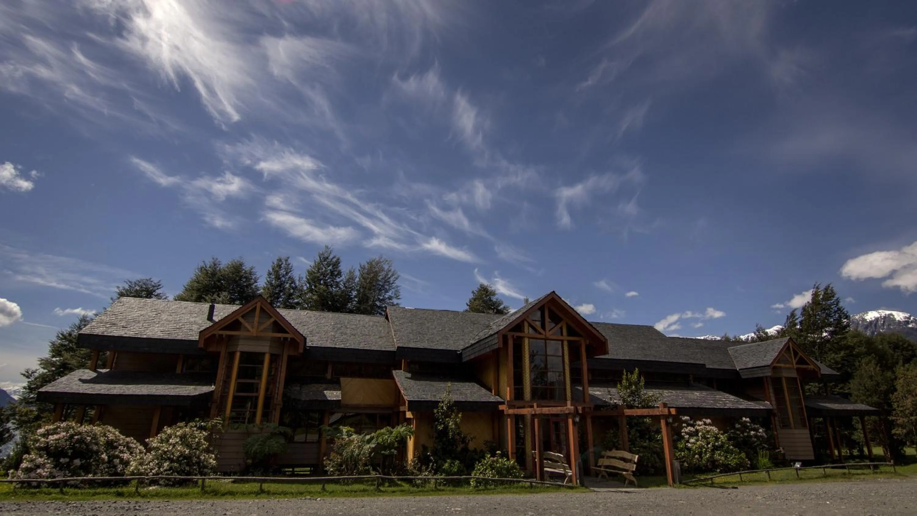 Facade/entrance in Yelcho en la Patagonia