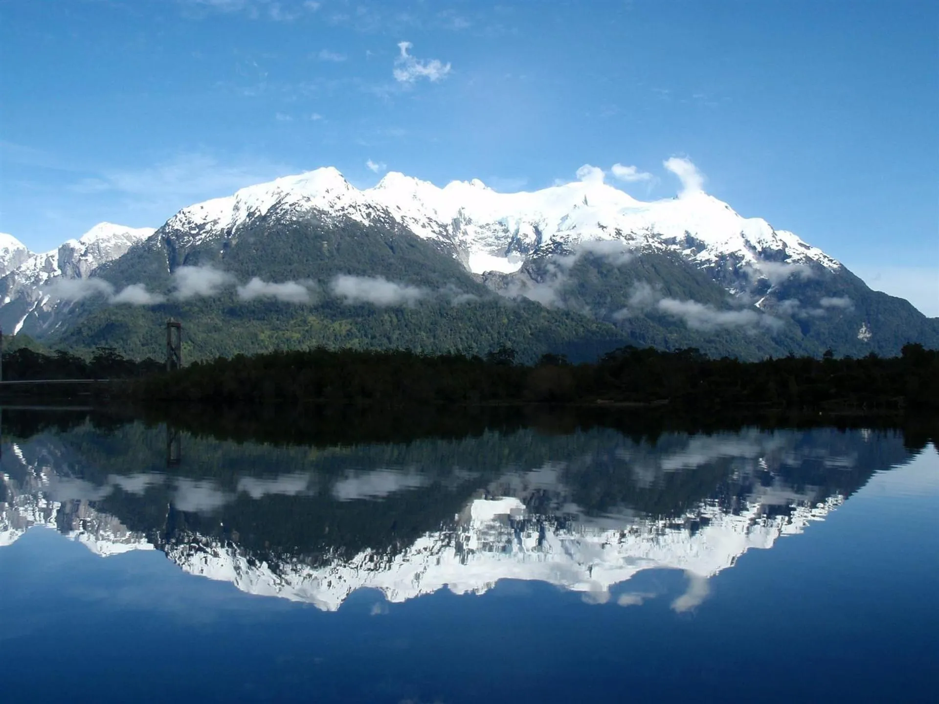 Neighbourhood in Yelcho en la Patagonia