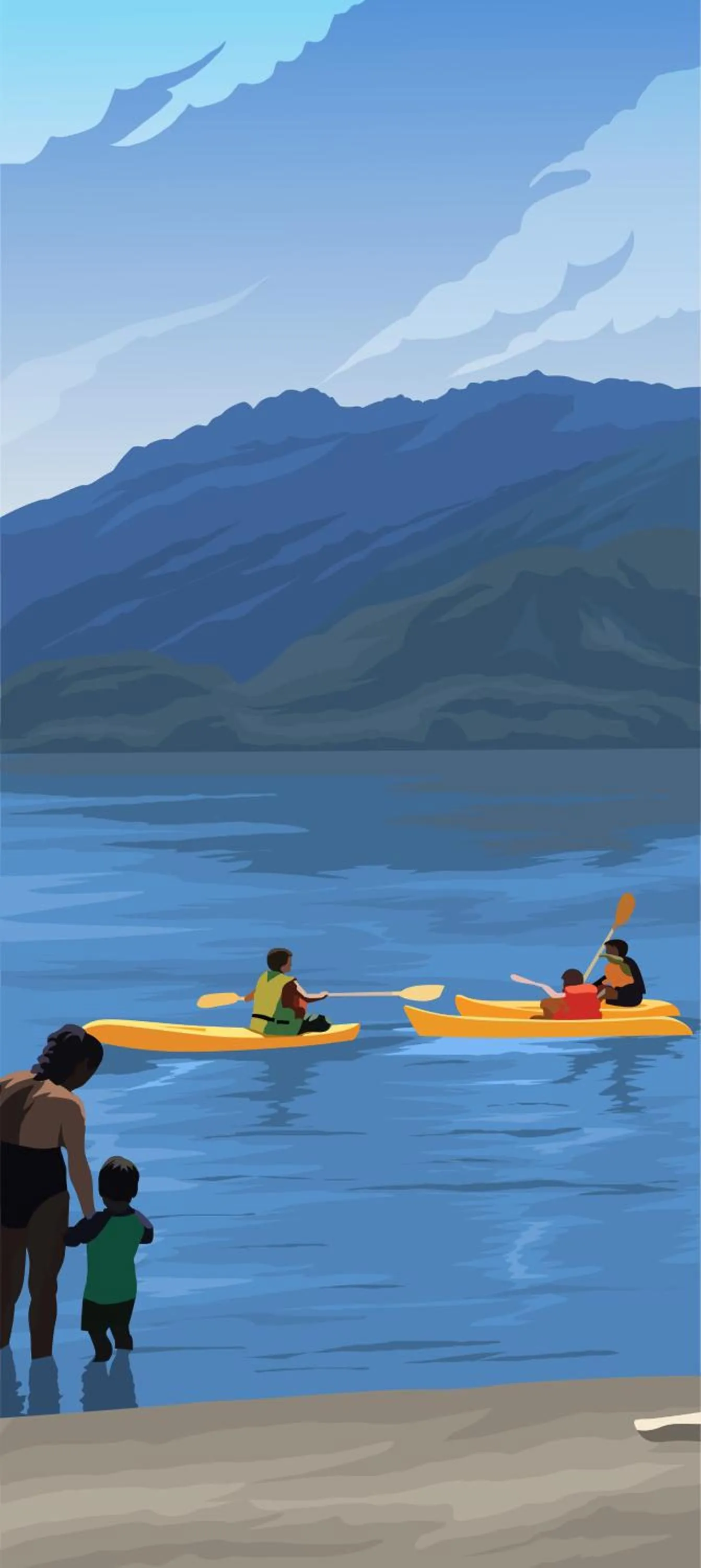 Sports in Yelcho en la Patagonia