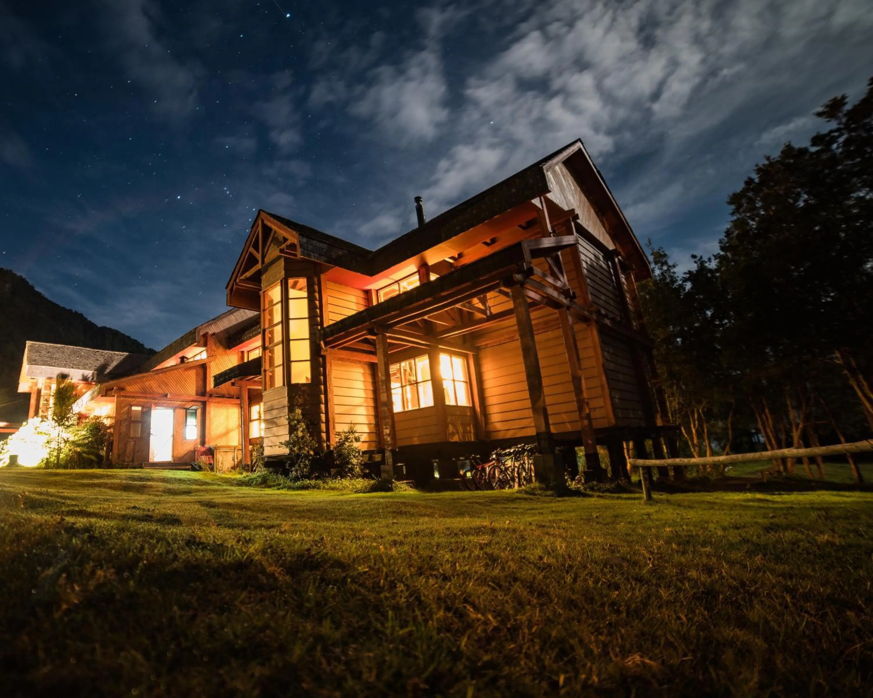 Property building in Yelcho en la Patagonia