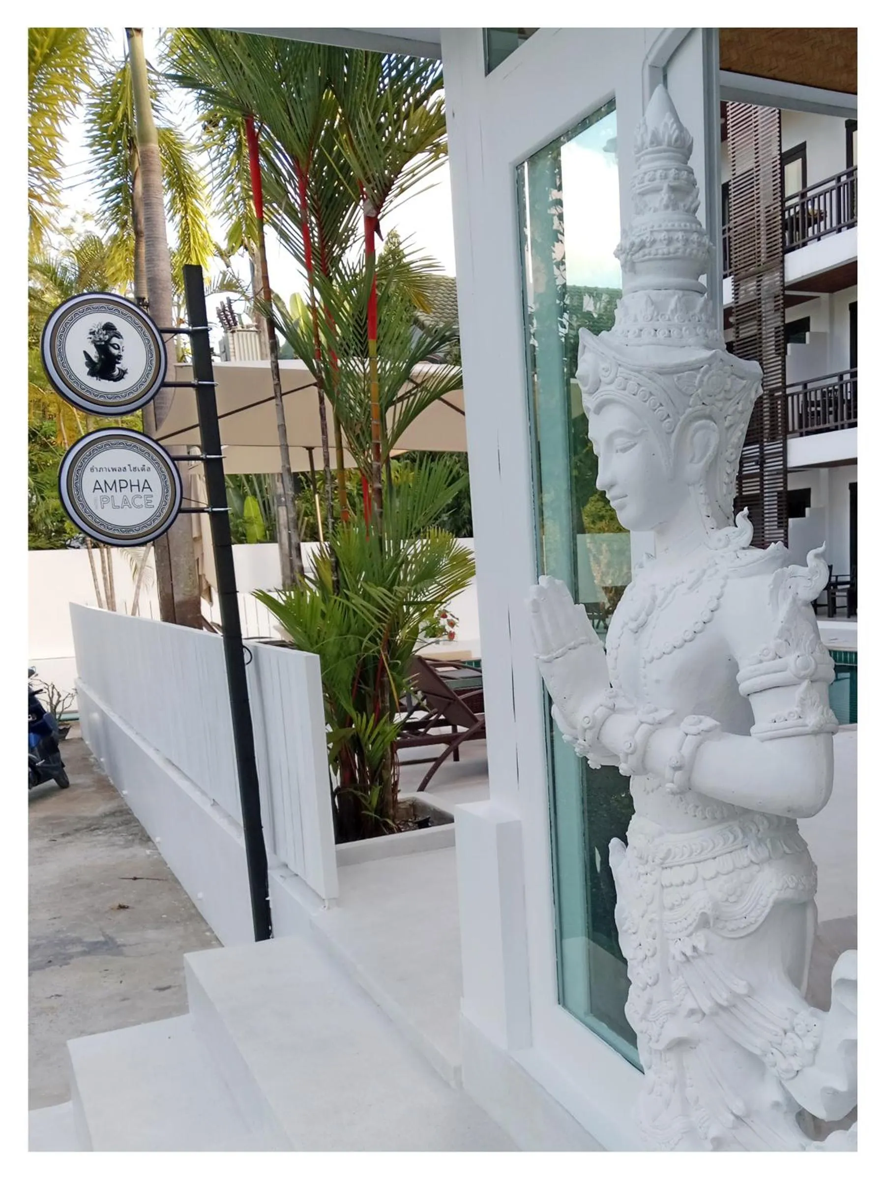 Property building in Ampha Place Hotel