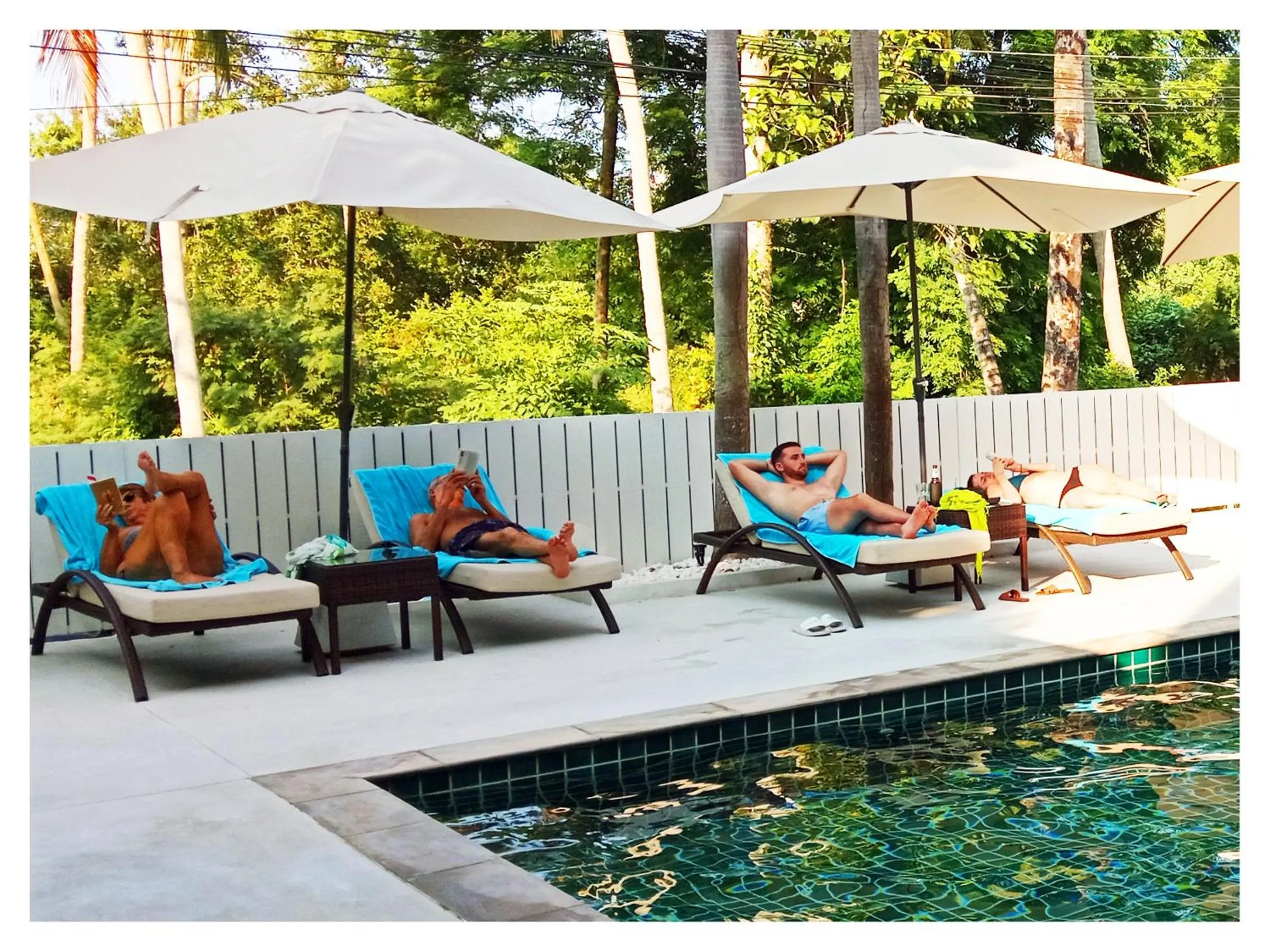 Swimming pool in Ampha Place Hotel