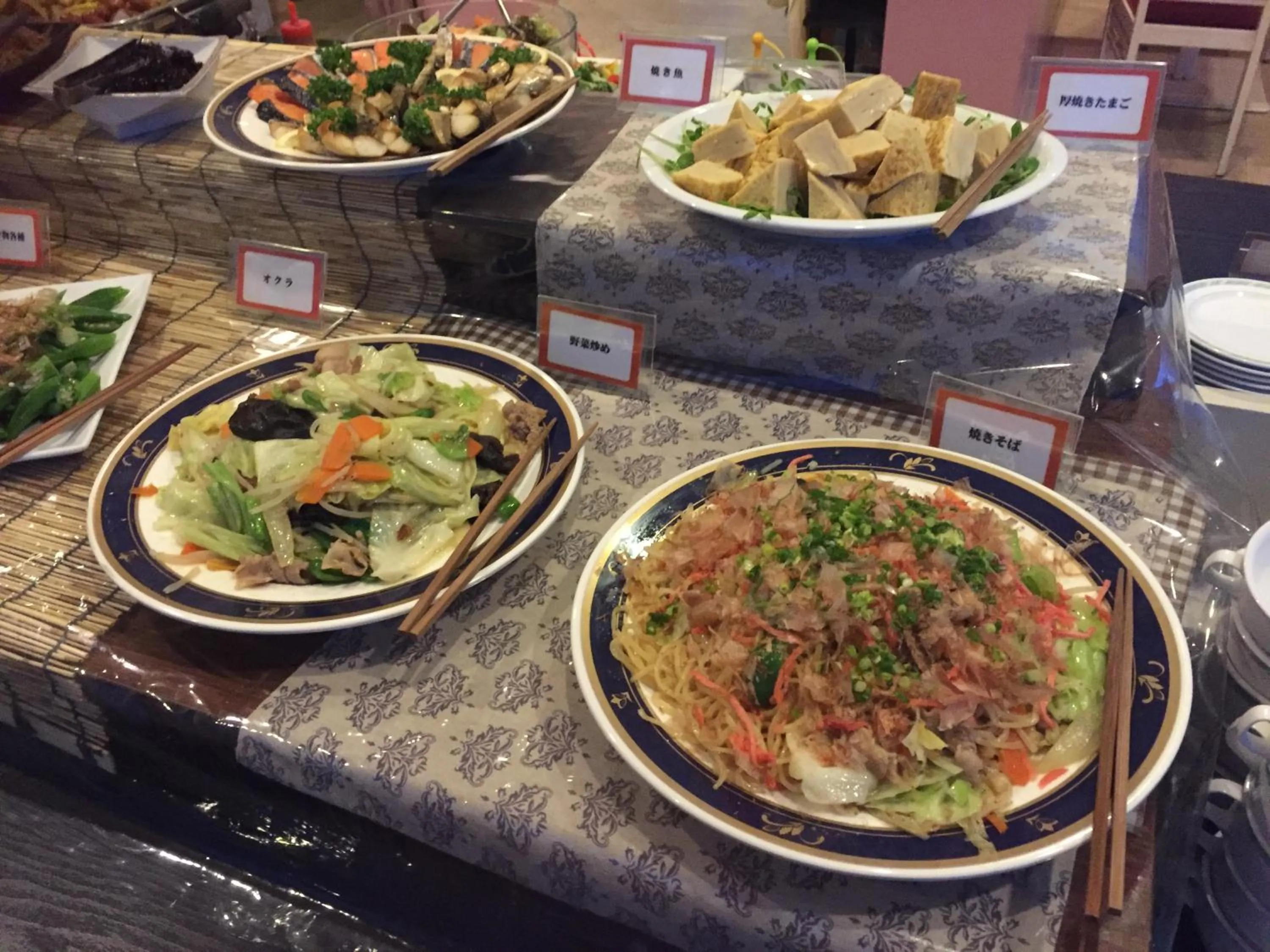 Buffet breakfast in Hotel Crown Hills Kofu