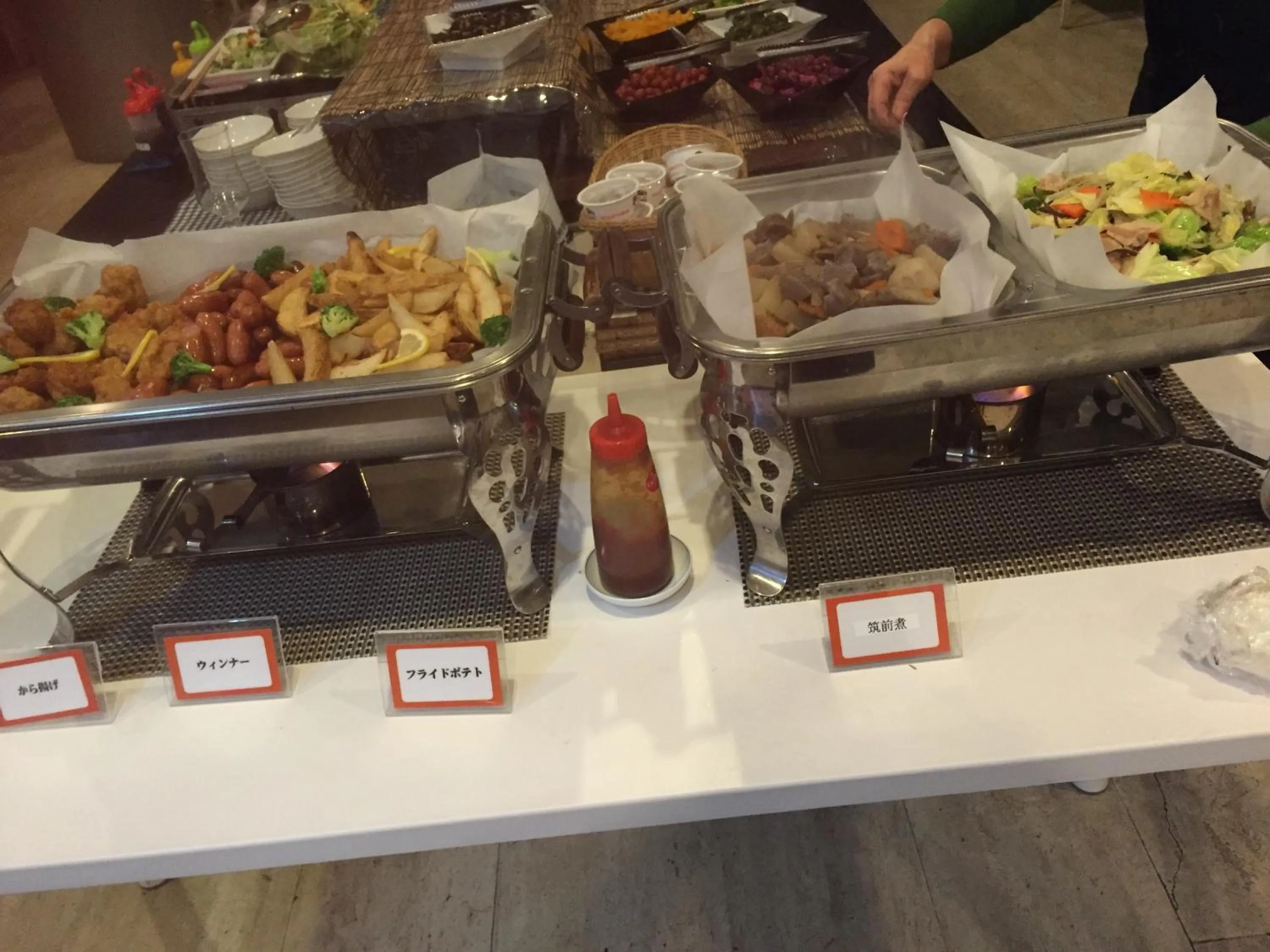 Buffet breakfast in Hotel Crown Hills Kofu