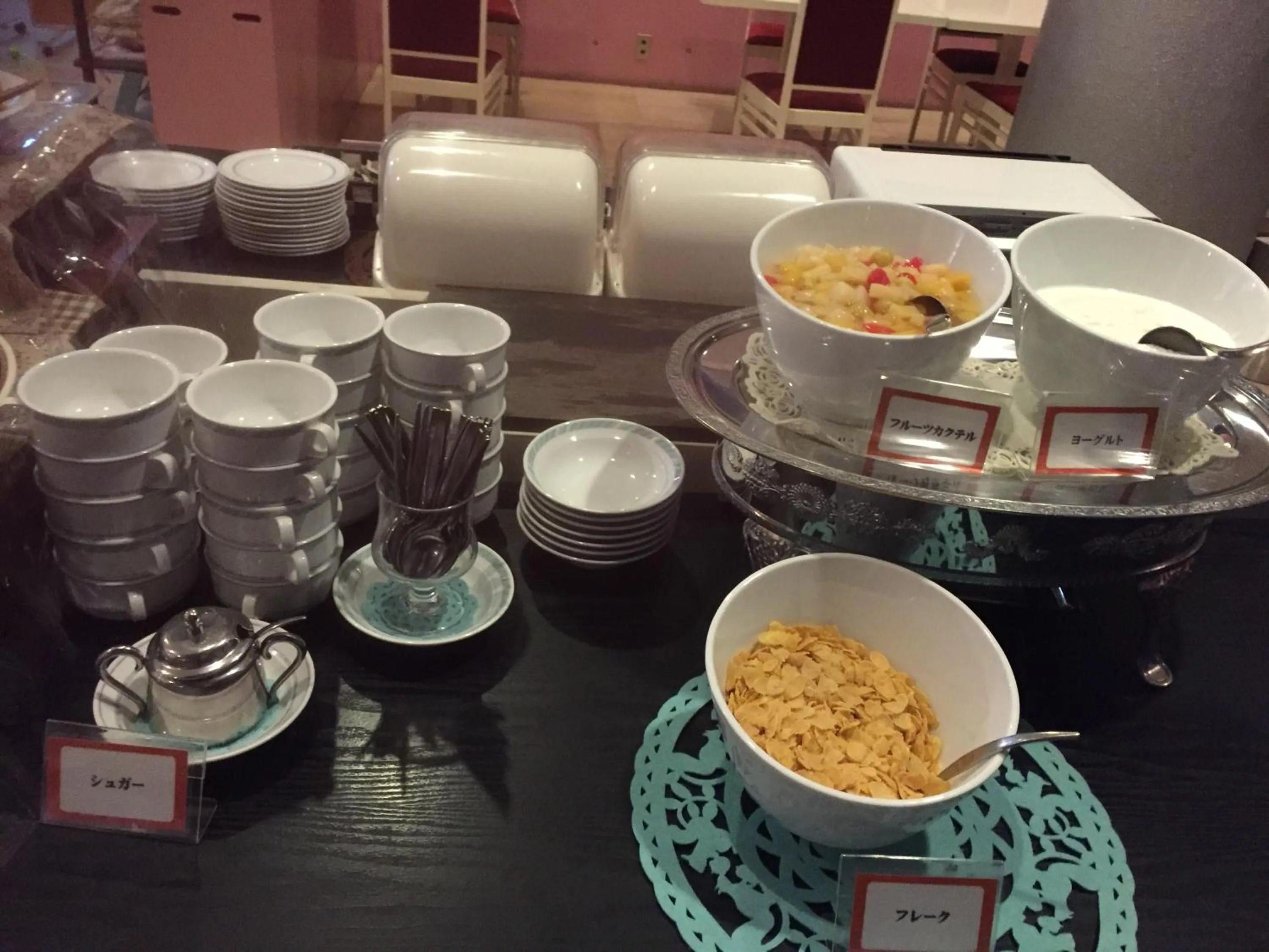 Buffet breakfast in Hotel Crown Hills Kofu