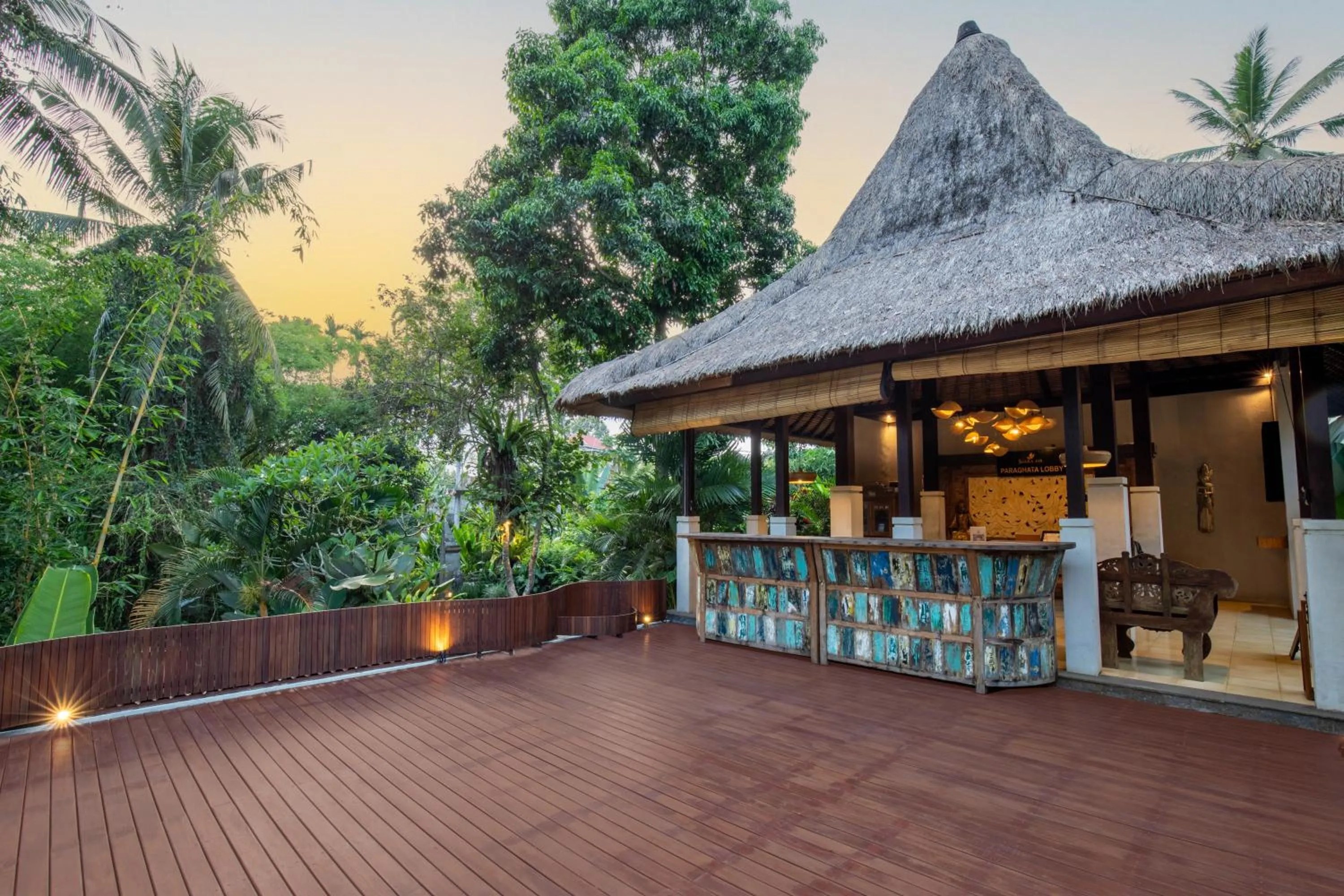 Lounge or bar in Suara Air Luxury Villa Ubud