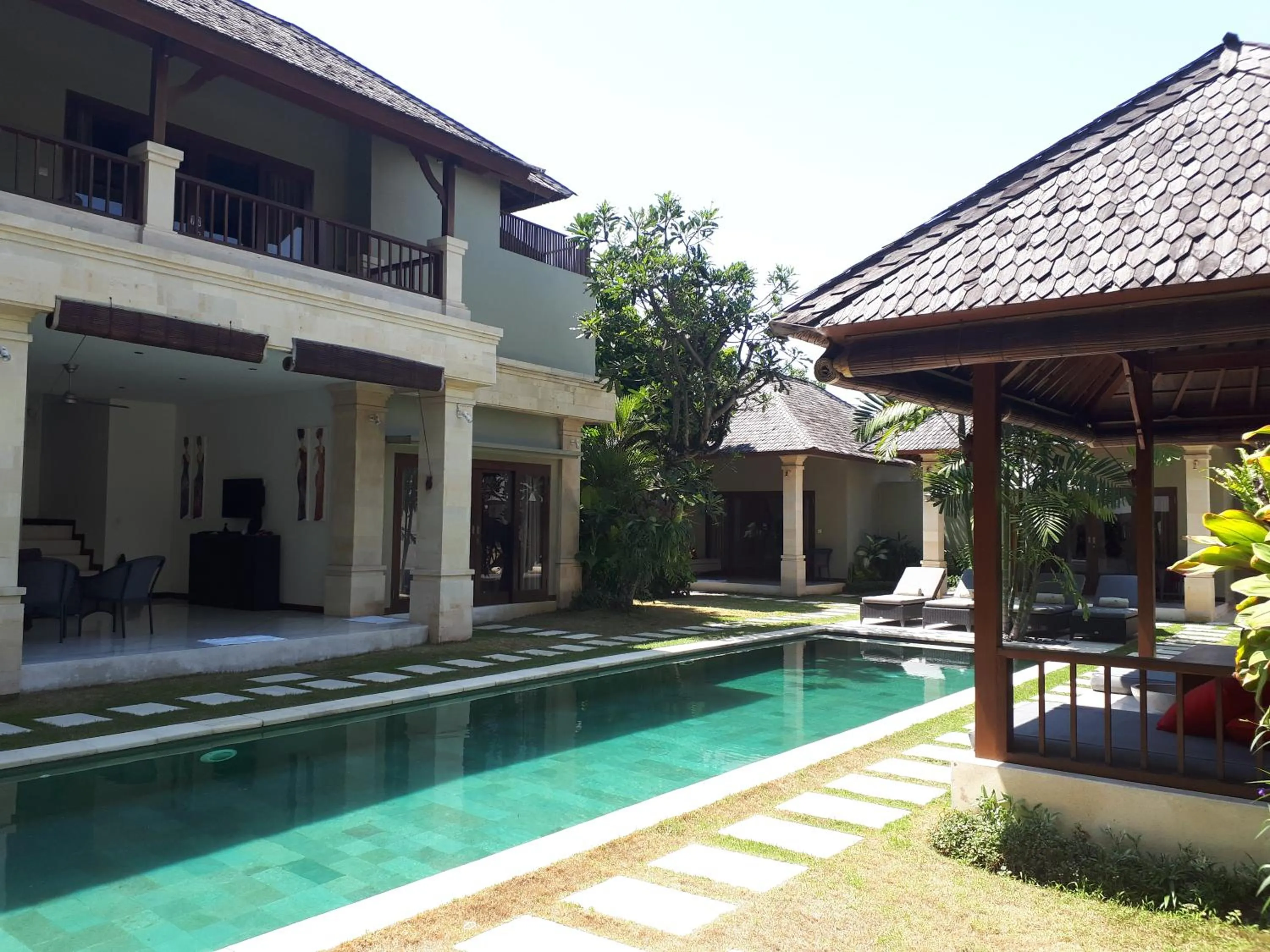 Swimming pool in Villa Zanissa