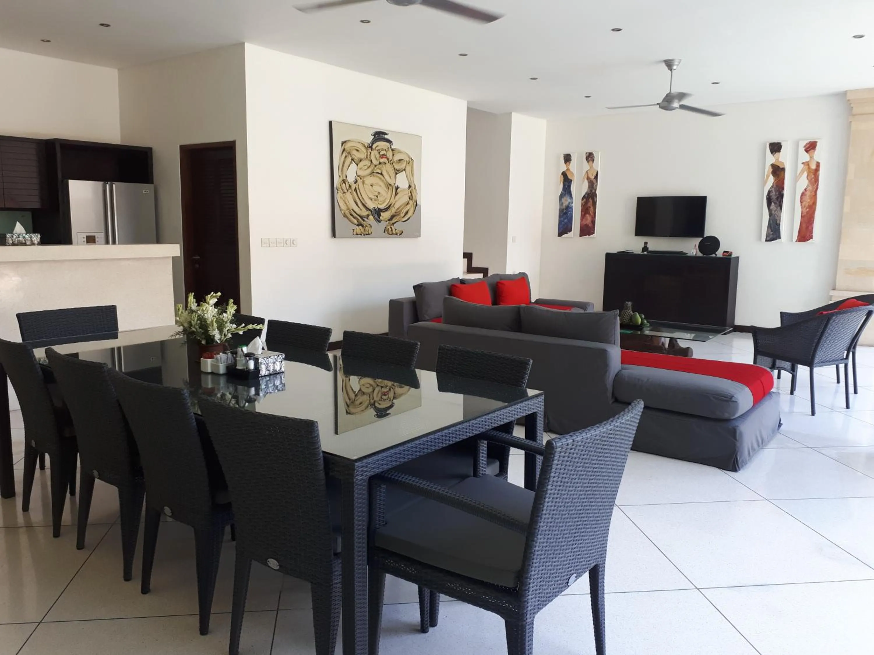 Living room in Villa Zanissa