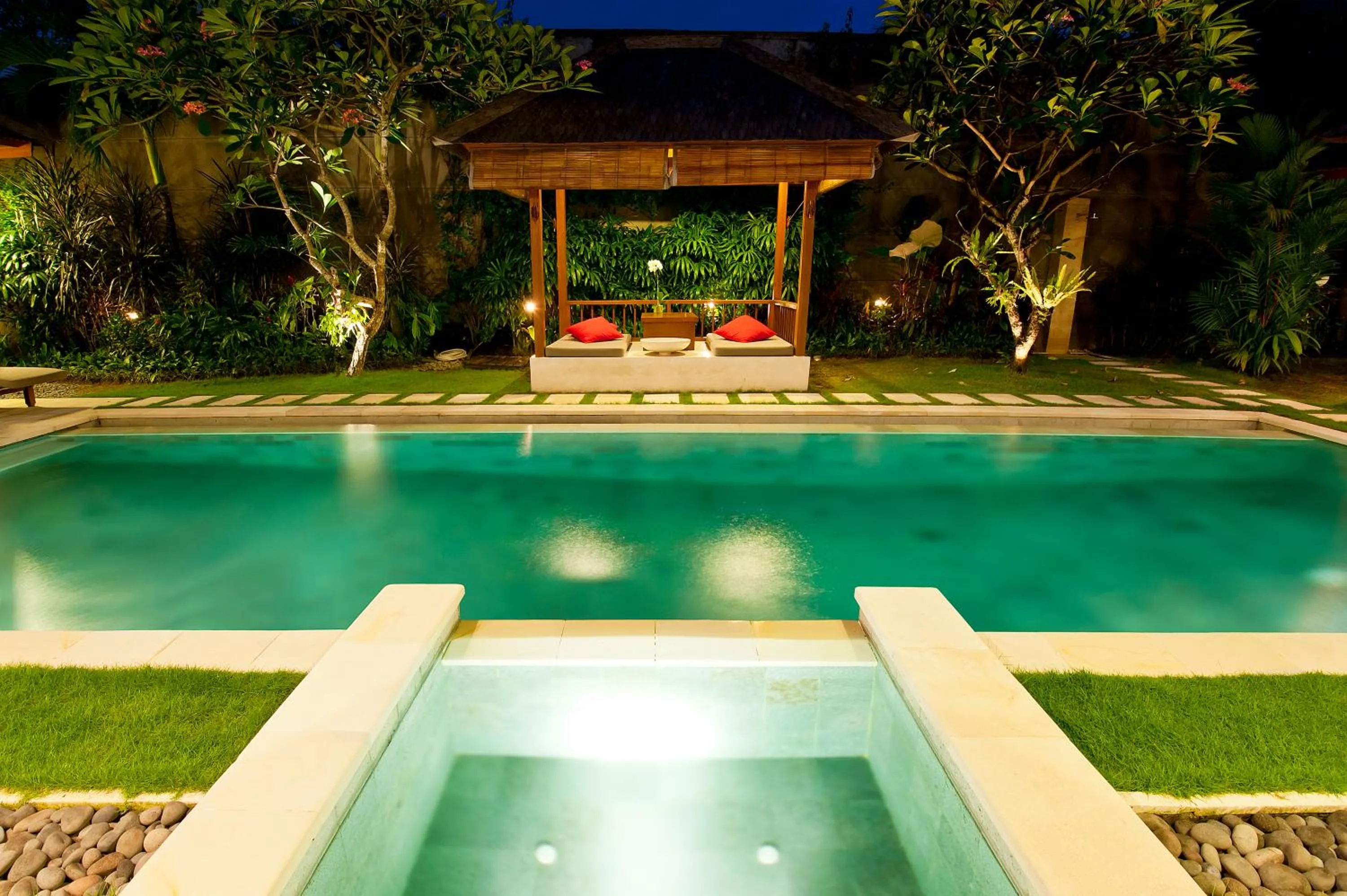 Swimming pool in Villa Zanissa