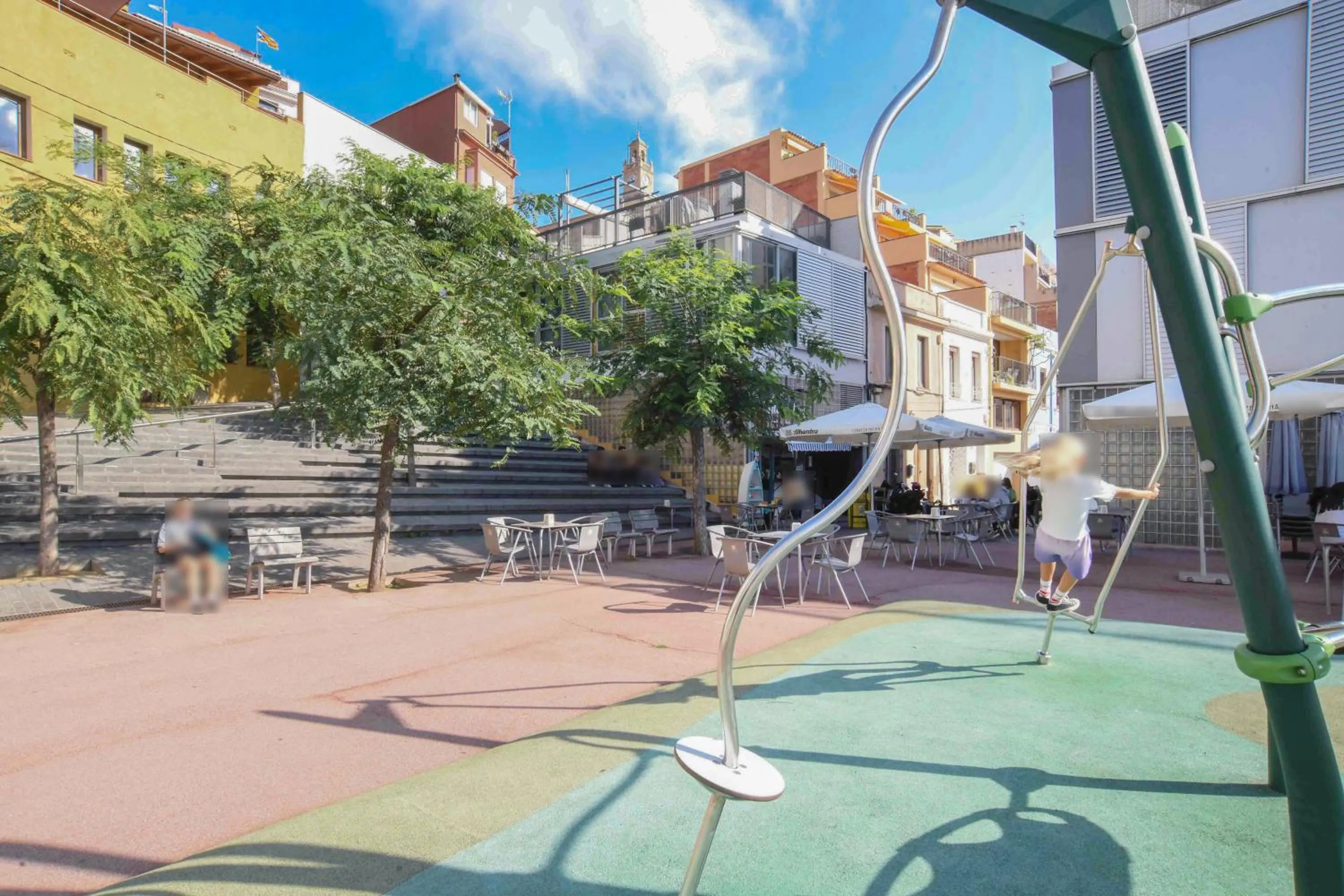 Children play ground in Terrassa de Mar Apartment
