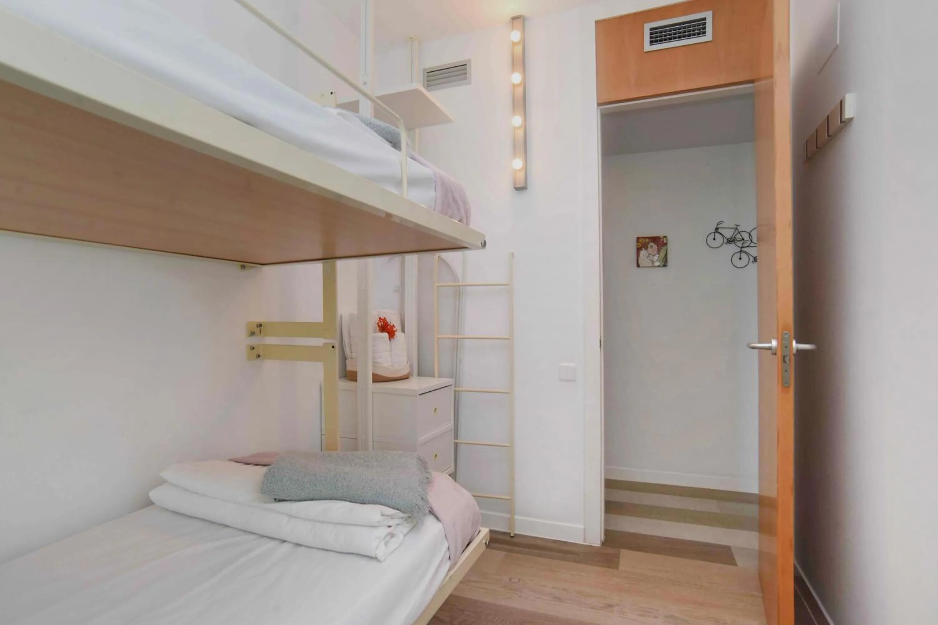 Bedroom, Bed in Terrassa de Mar Apartment