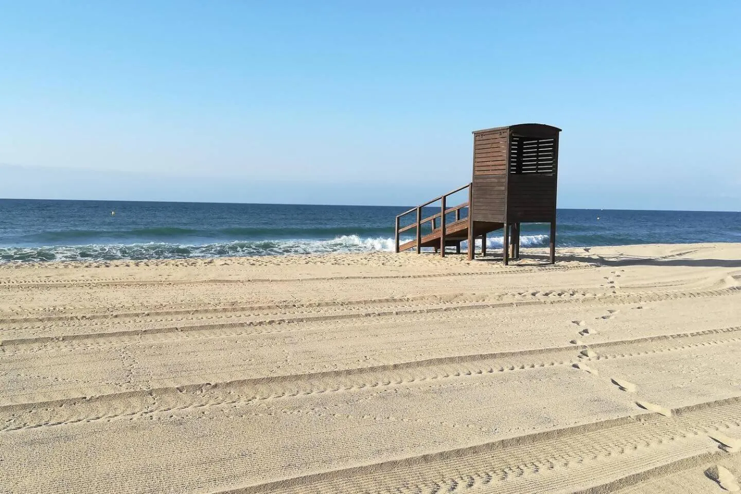 Beach in Terrassa de Mar Apartment