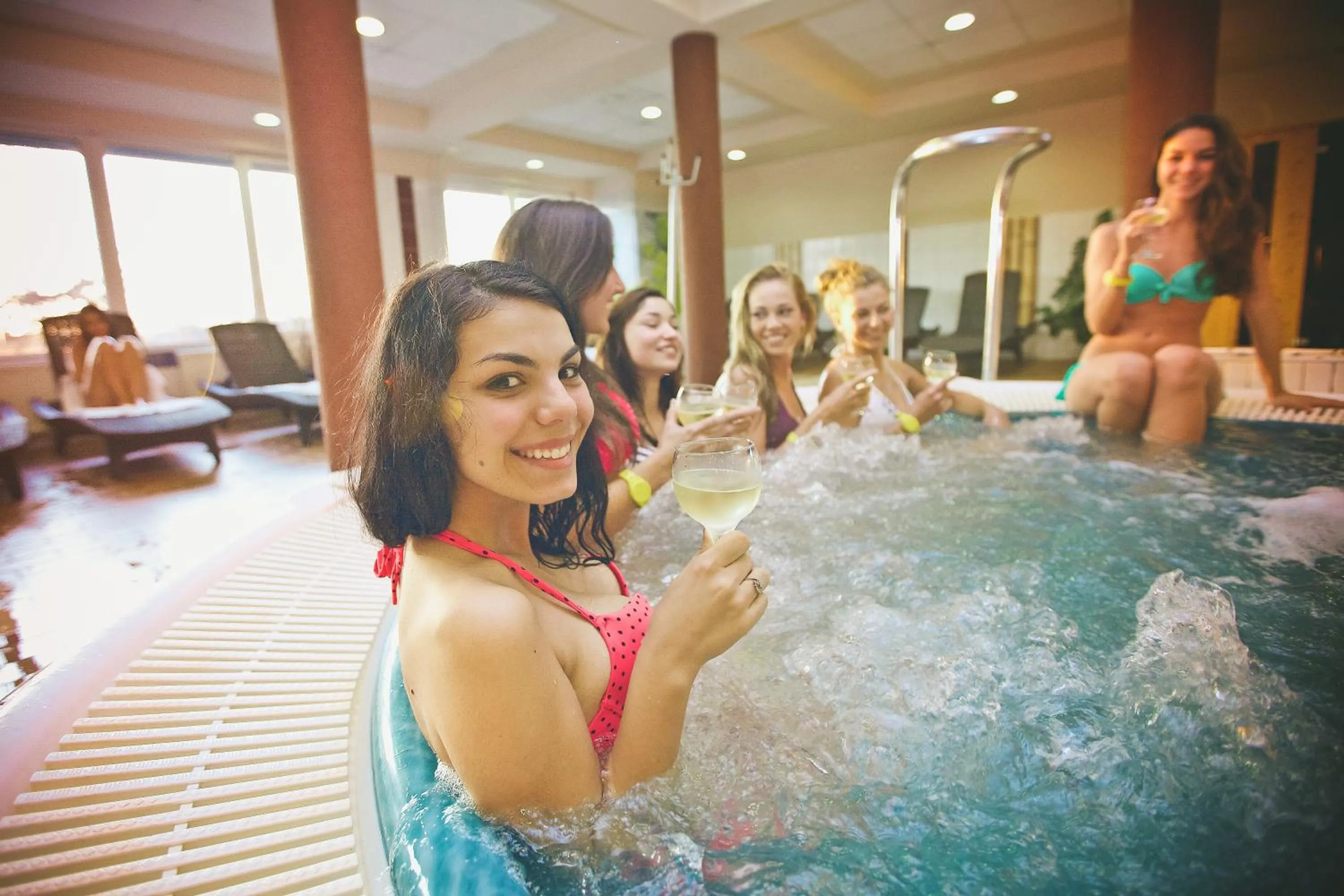 Hot Tub in Hotel Corvus Aqua