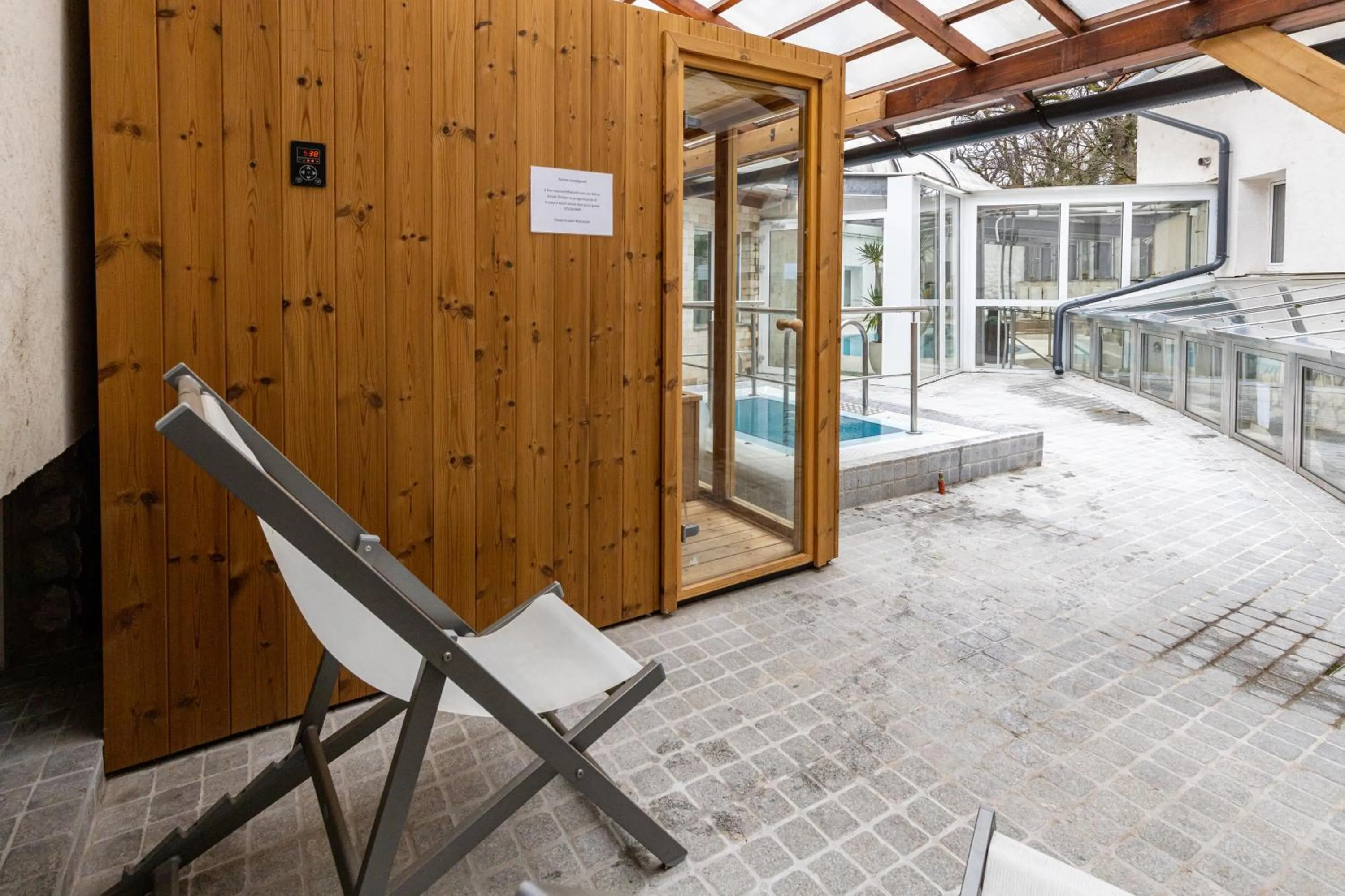 Sauna in Bástya Konferencia és Wellness Hotel