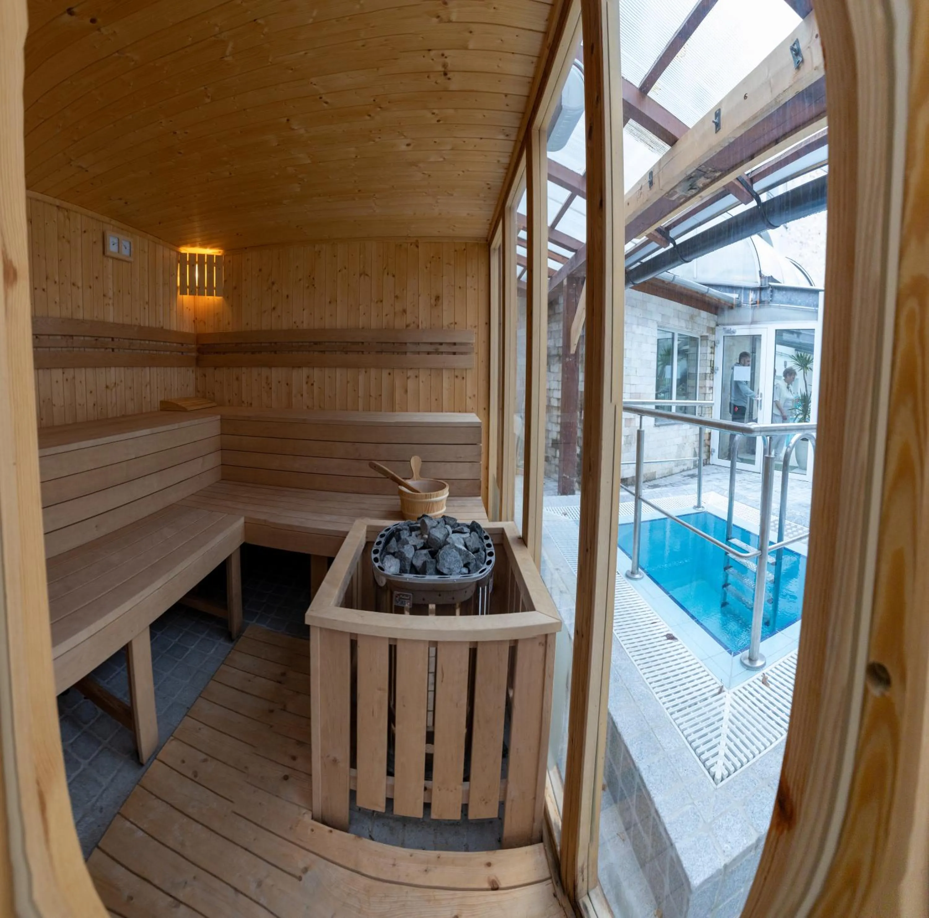 Sauna in Bástya Konferencia és Wellness Hotel