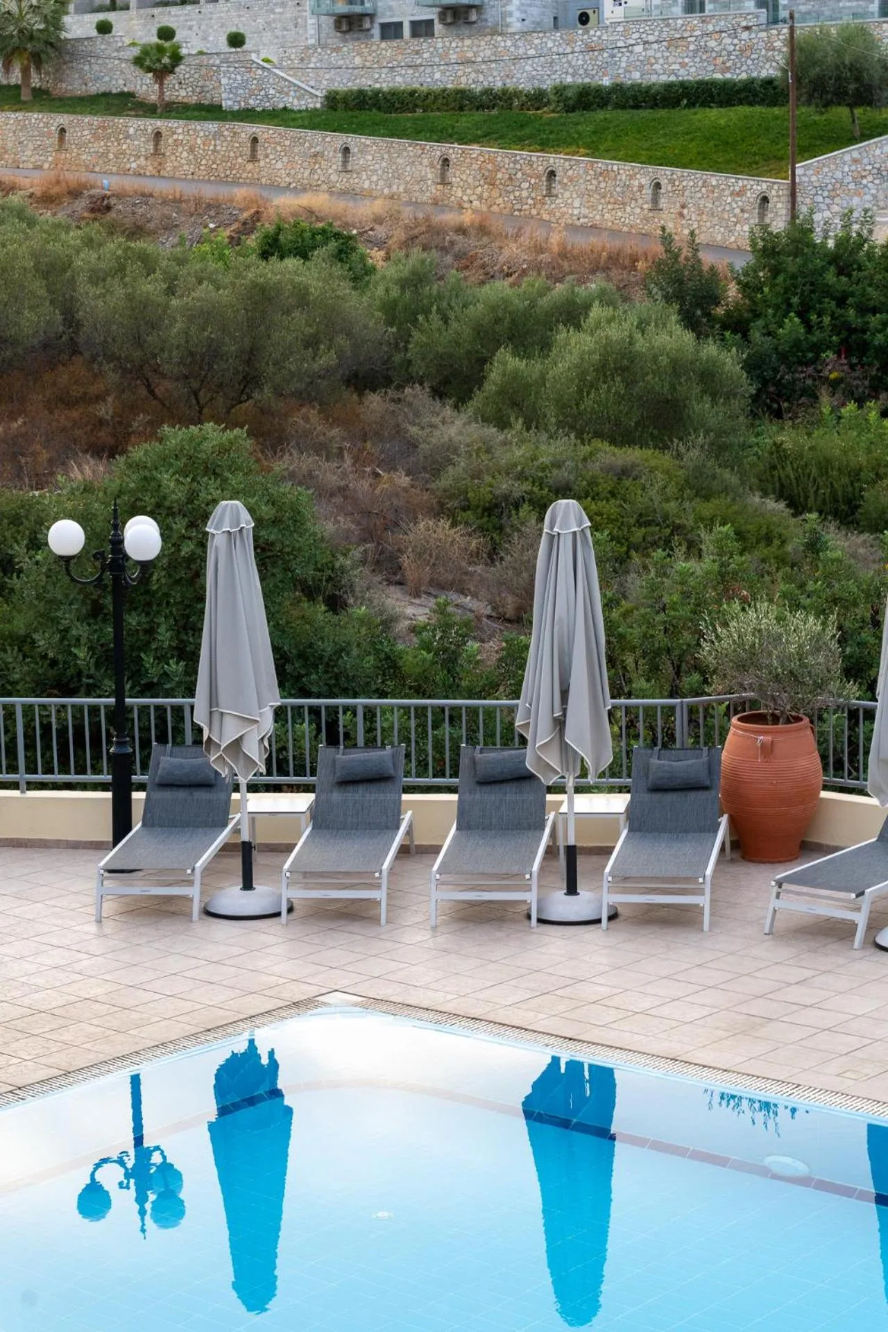 Swimming pool in Elpis Studio Apartments