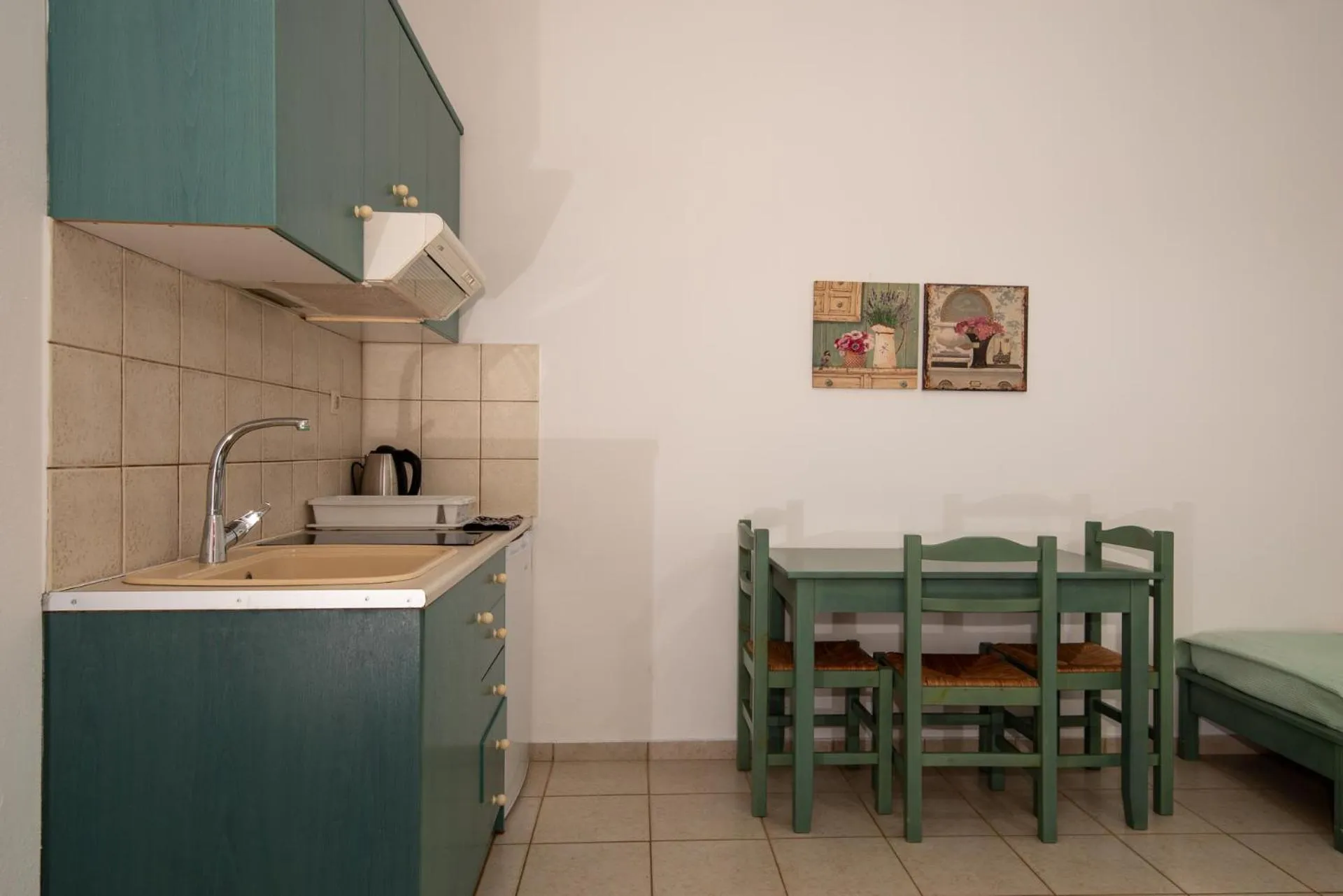 Dining area in Elpis Studio Apartments