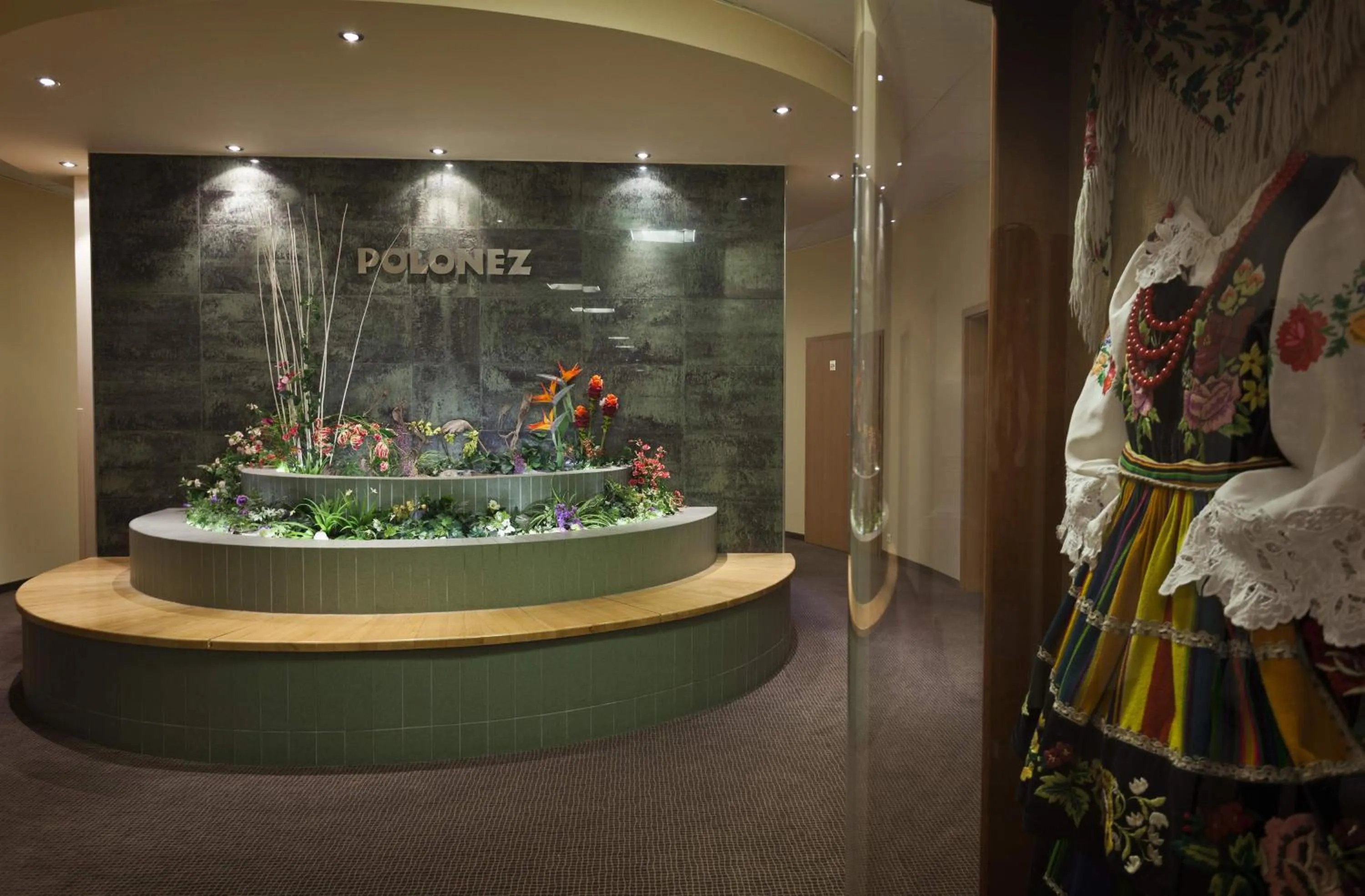 Decorative detail in Hotel Polonez