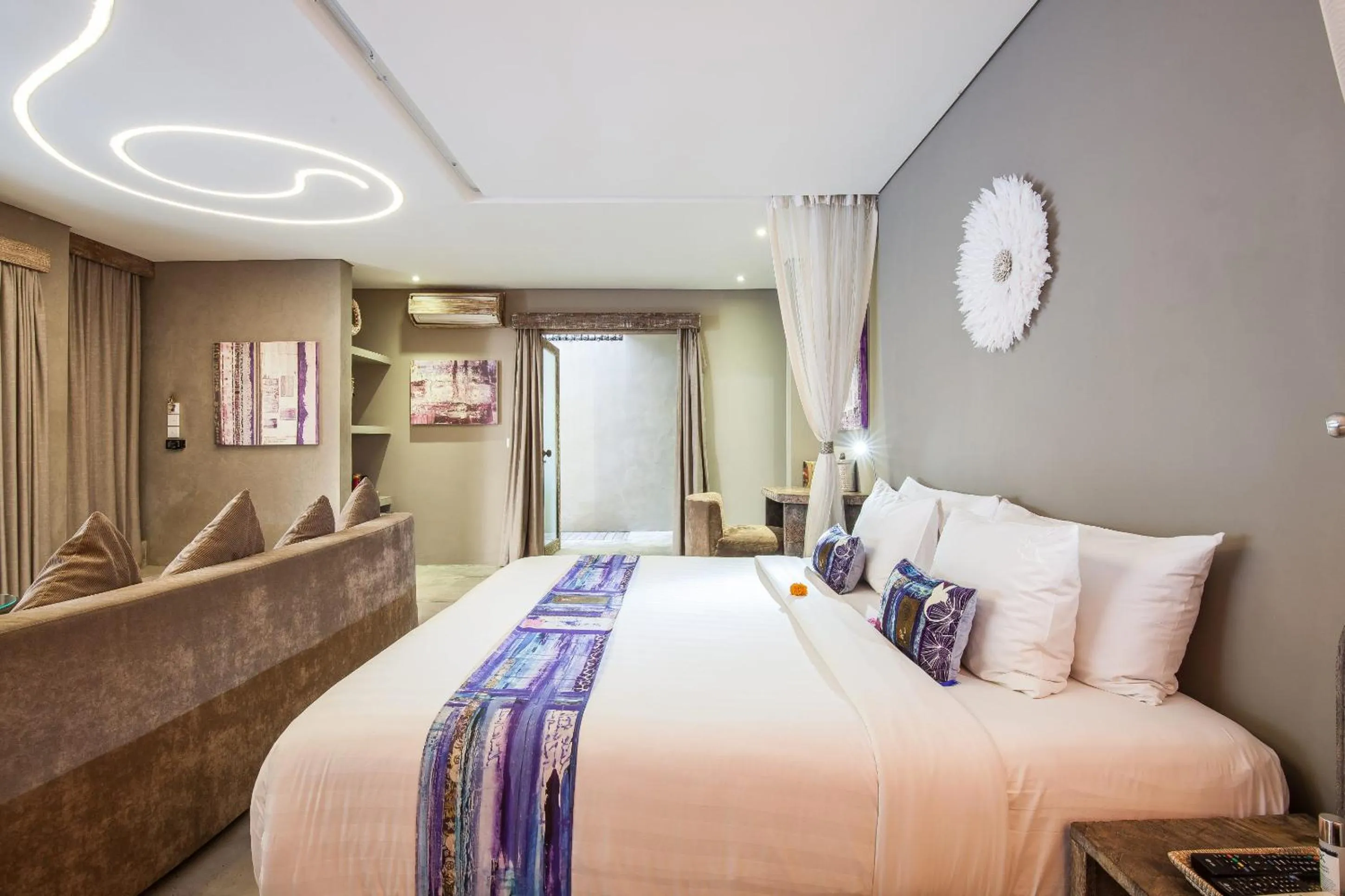 Bed in Blue Karma Dijiwa Seminyak