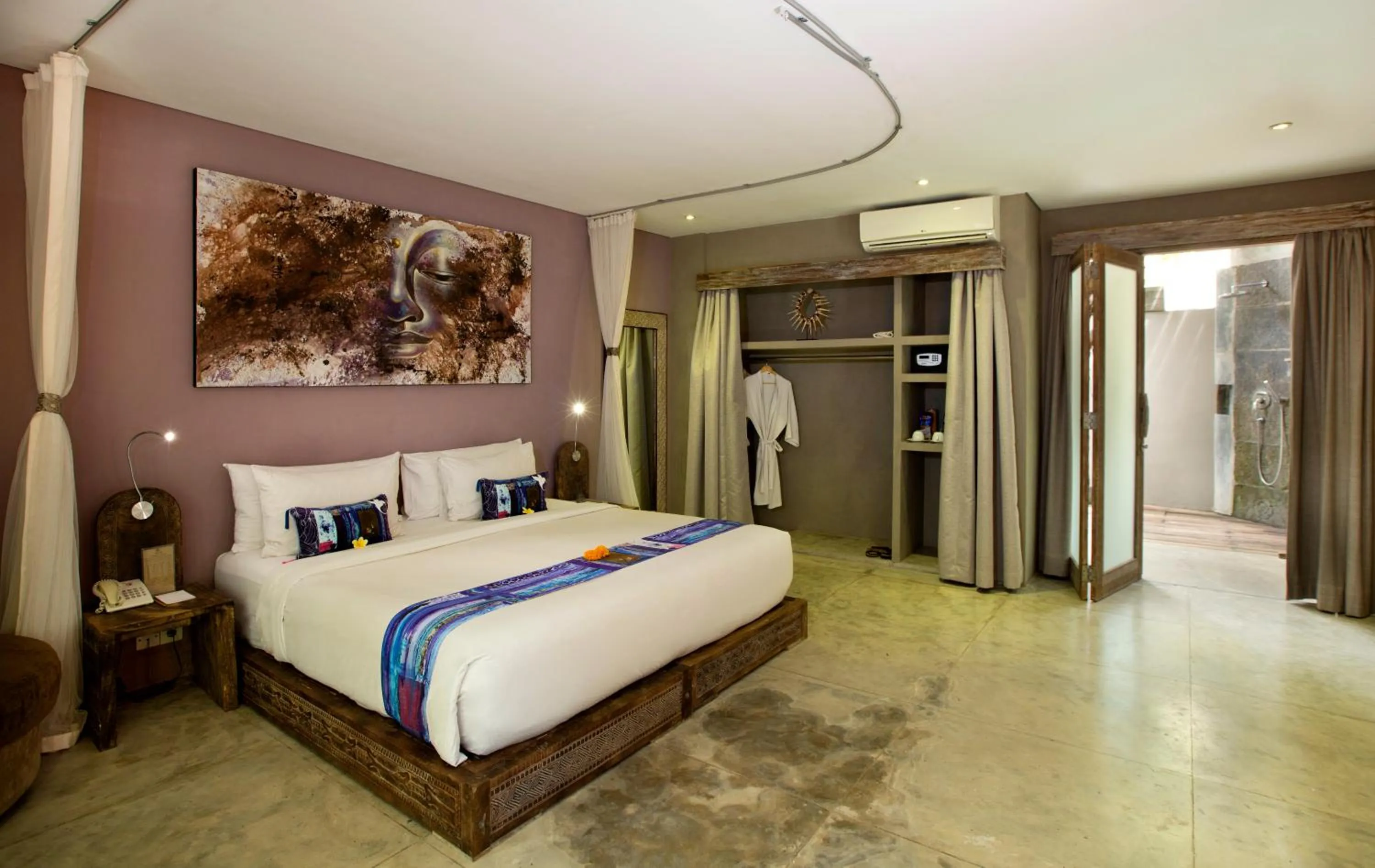 Bed in Blue Karma Dijiwa Seminyak