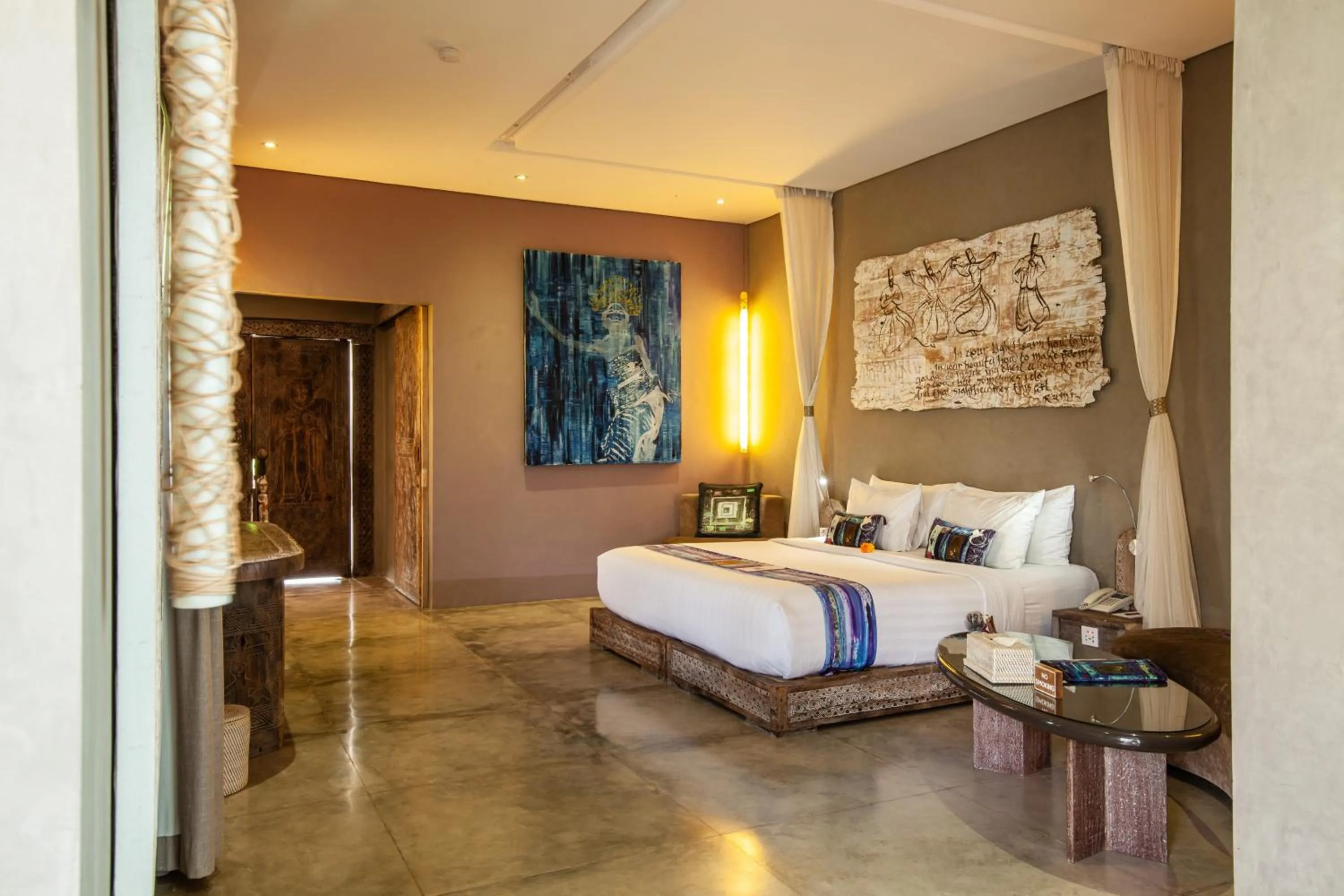 Bed in Blue Karma Dijiwa Seminyak