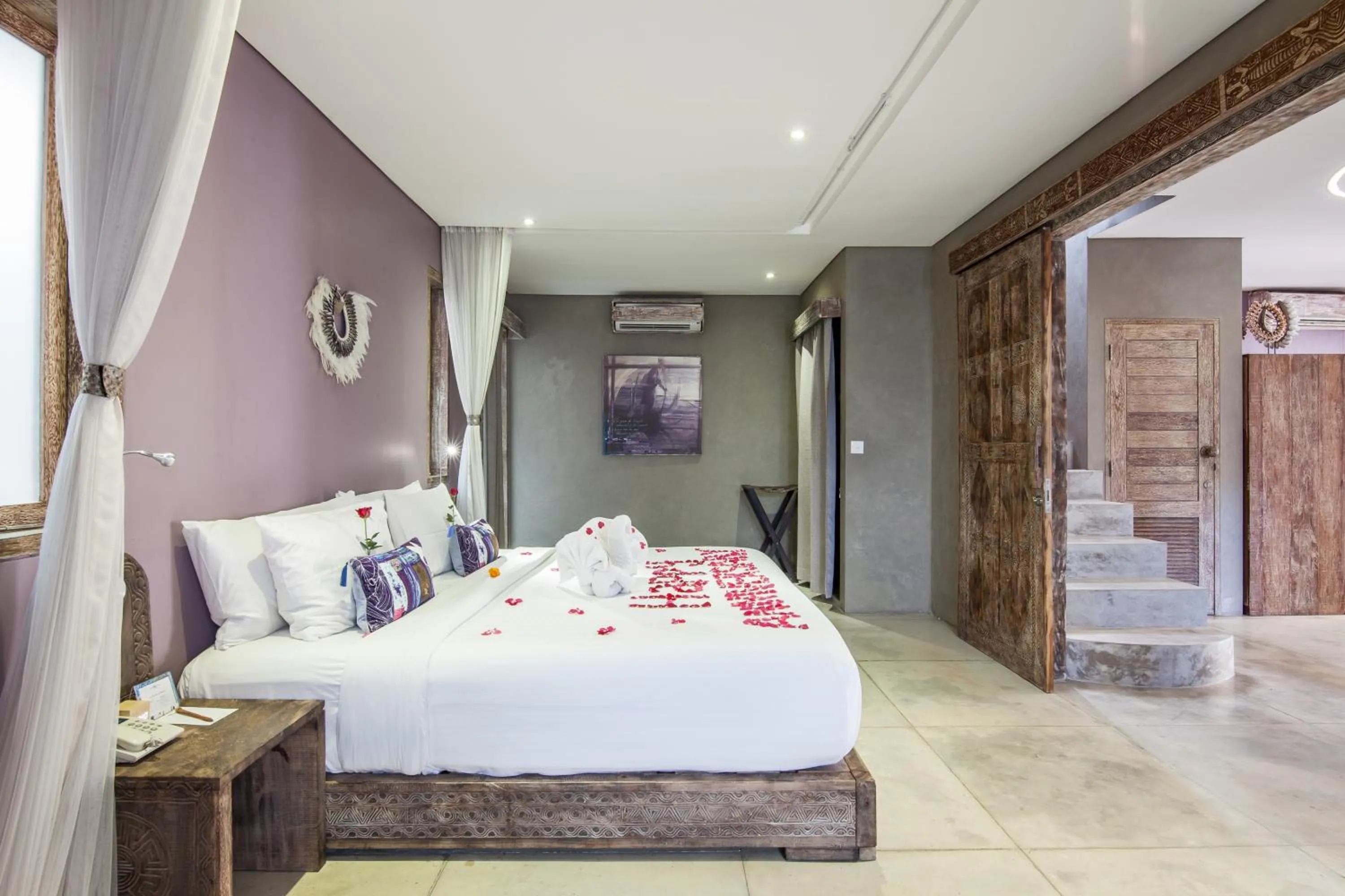 Bed in Blue Karma Dijiwa Seminyak