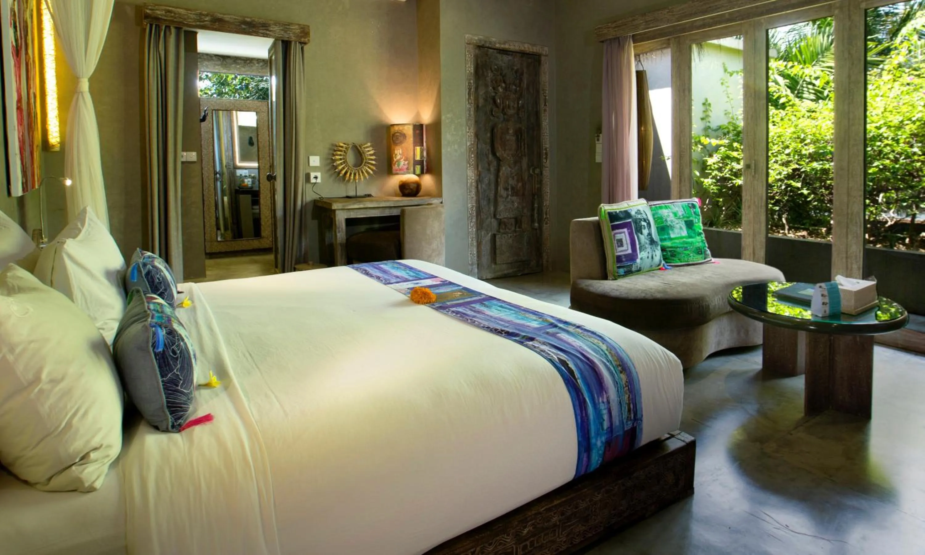 Bed in Blue Karma Dijiwa Seminyak