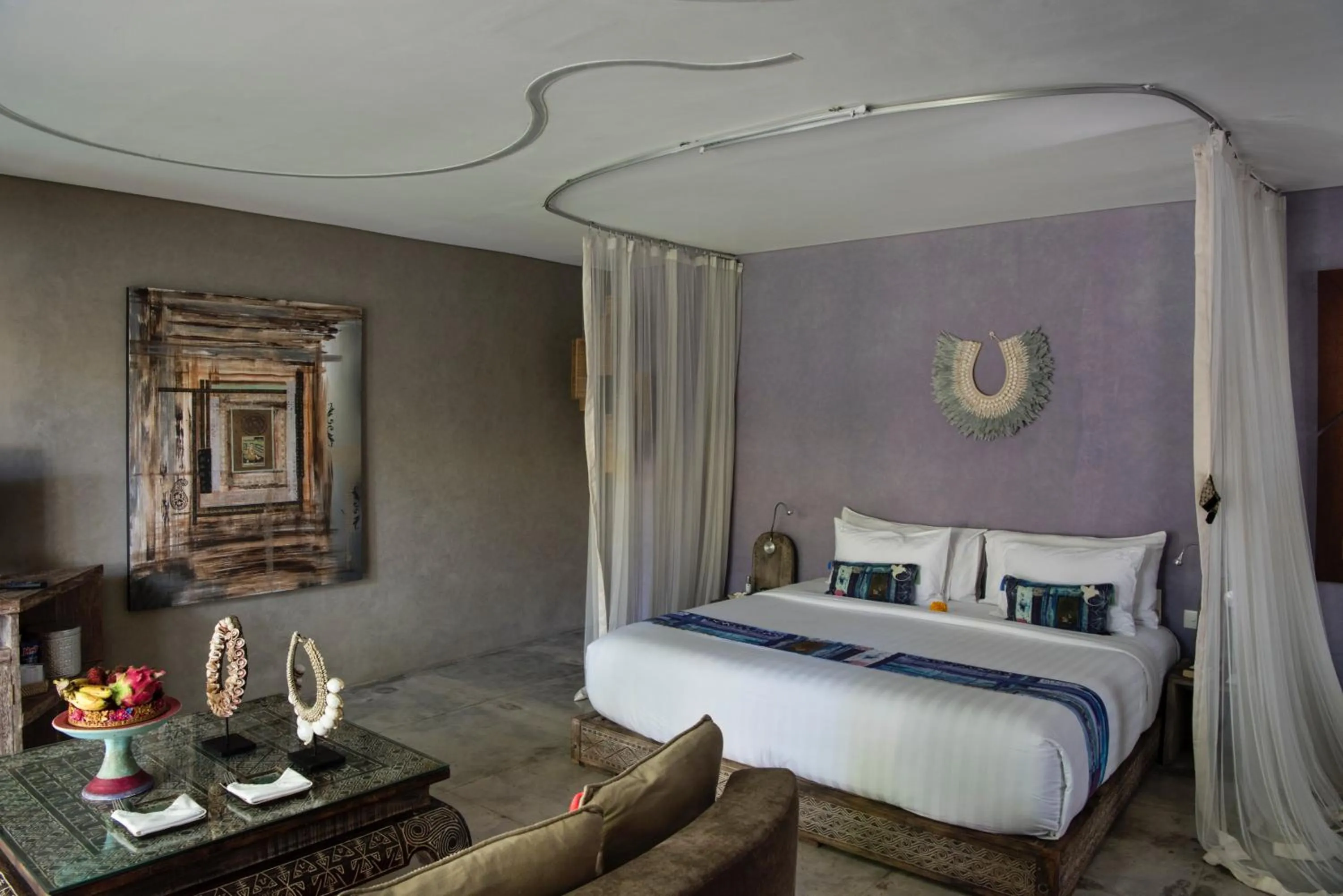 Bed in Blue Karma Dijiwa Seminyak