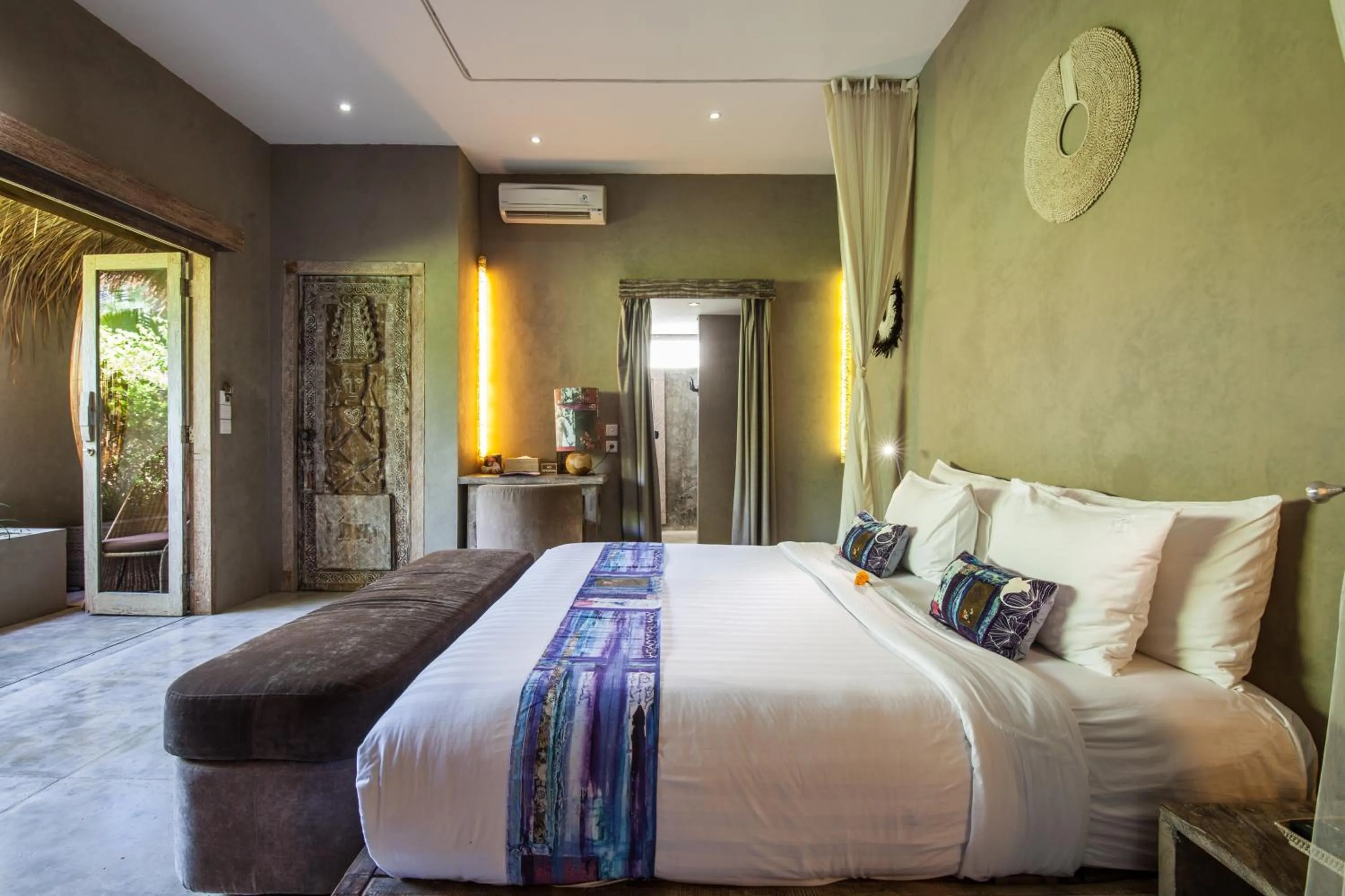 Bed in Blue Karma Dijiwa Seminyak