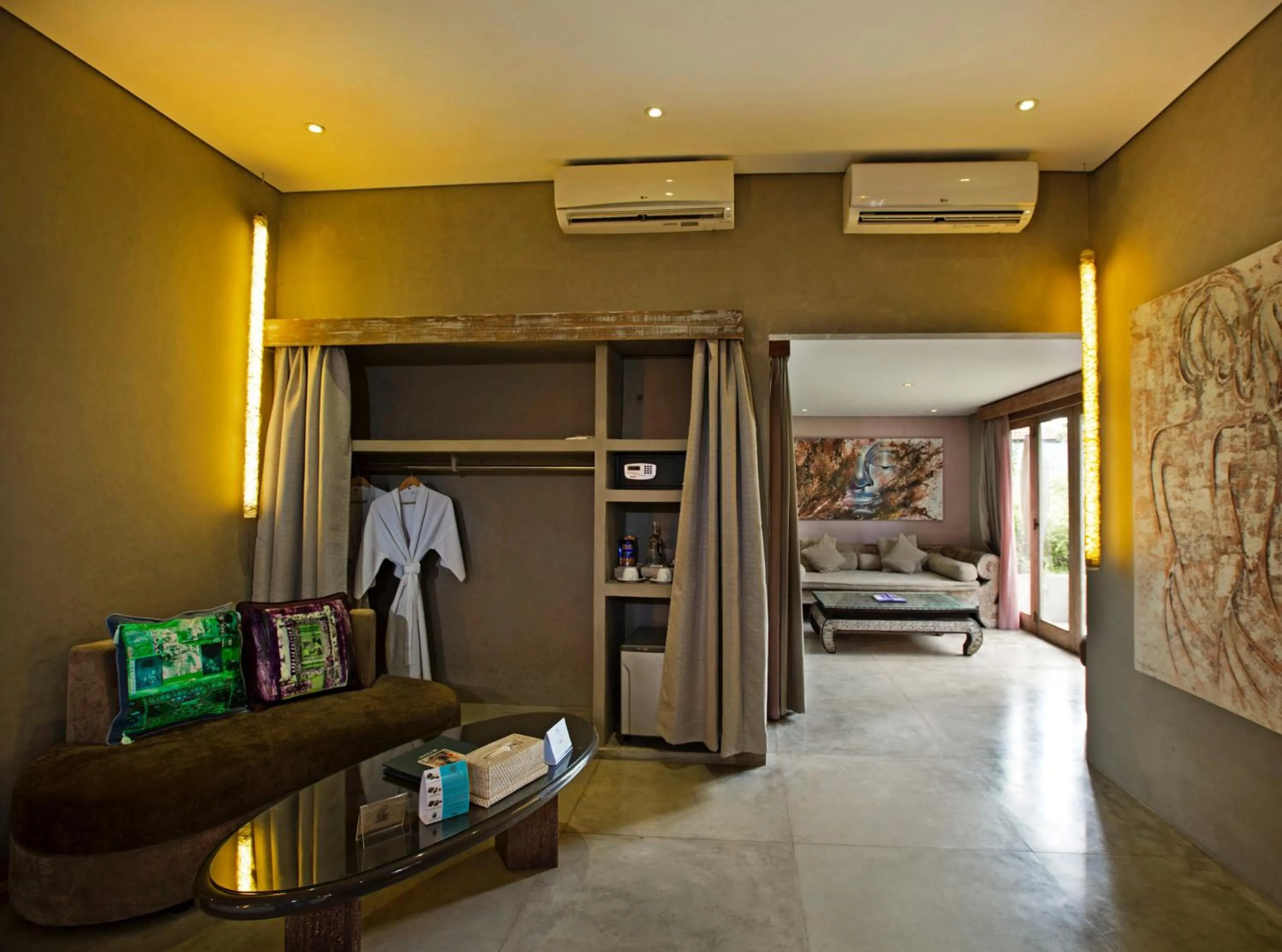 Bed in Blue Karma Dijiwa Seminyak