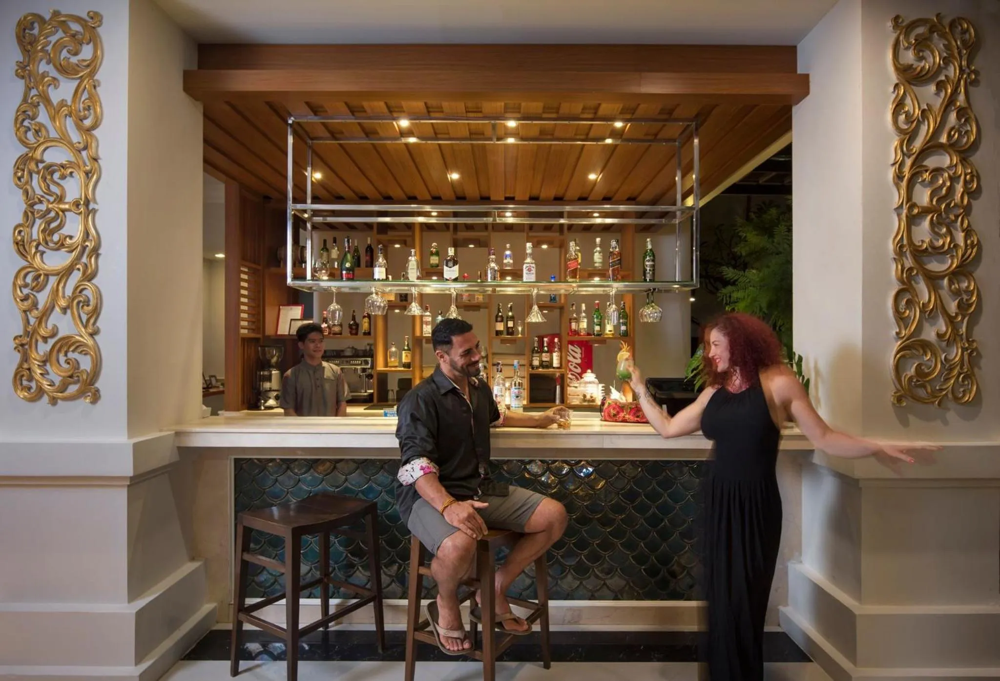 Lounge or bar in Centara Anda Dhevi Resort & Spa Krabi