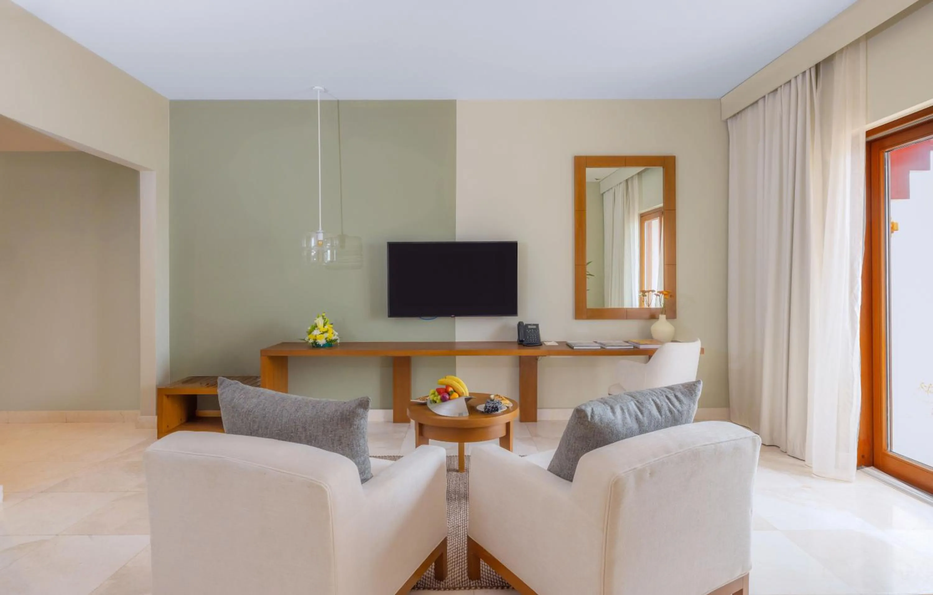 Seating area in Sifawy Boutique Hotel