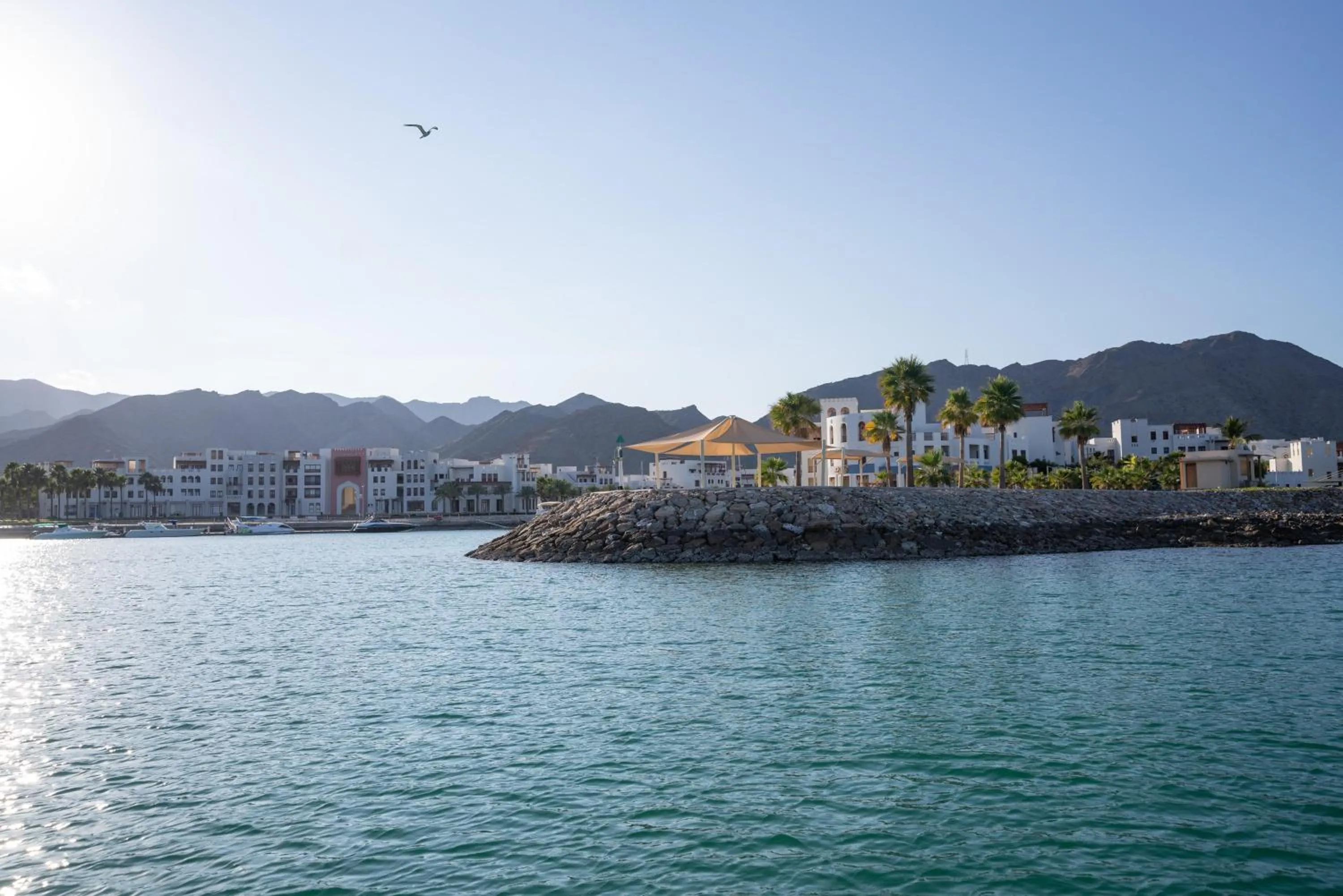 Natural landscape in Sifawy Boutique Hotel