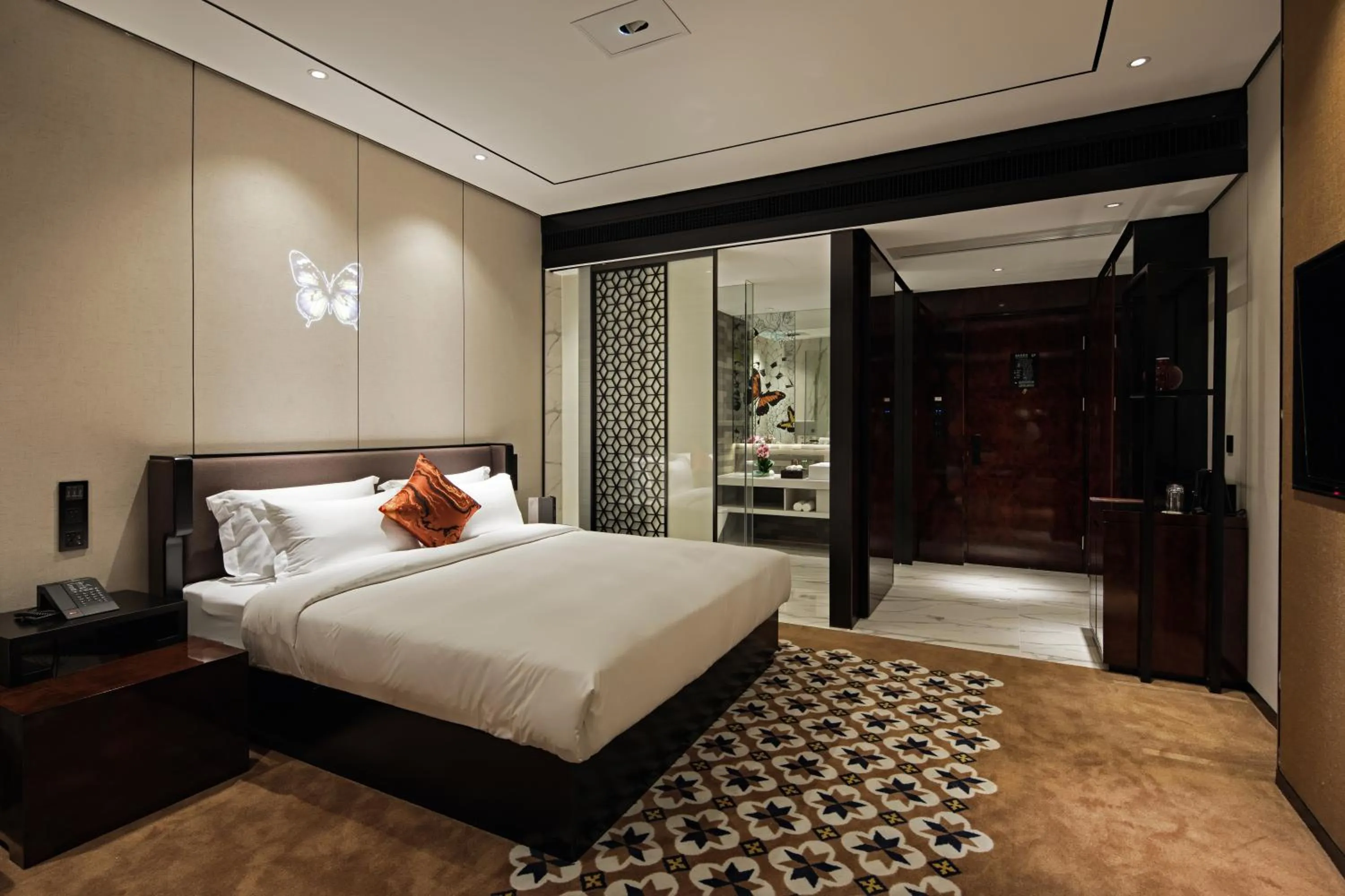 Bedroom, Bed in Paco Hotel Chebeinan Metro Guanghzou