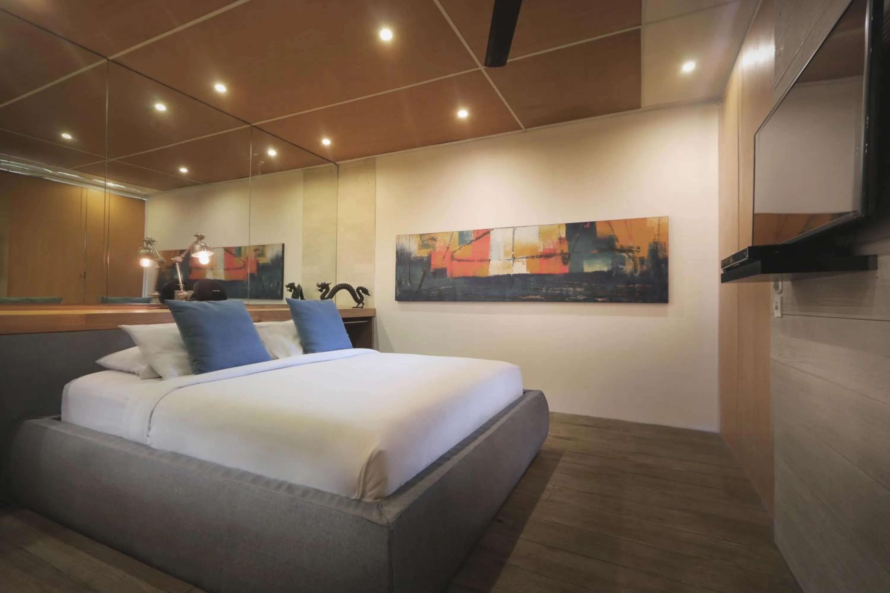 Bed in Clio Apartment