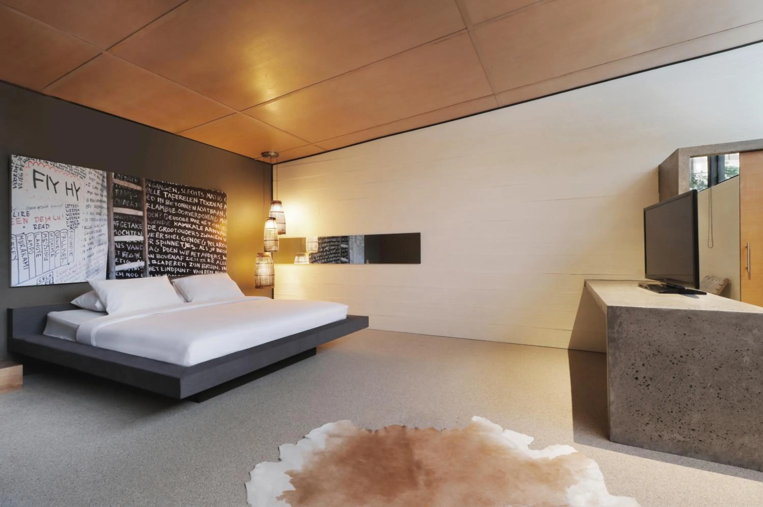 Bed in Clio Apartment