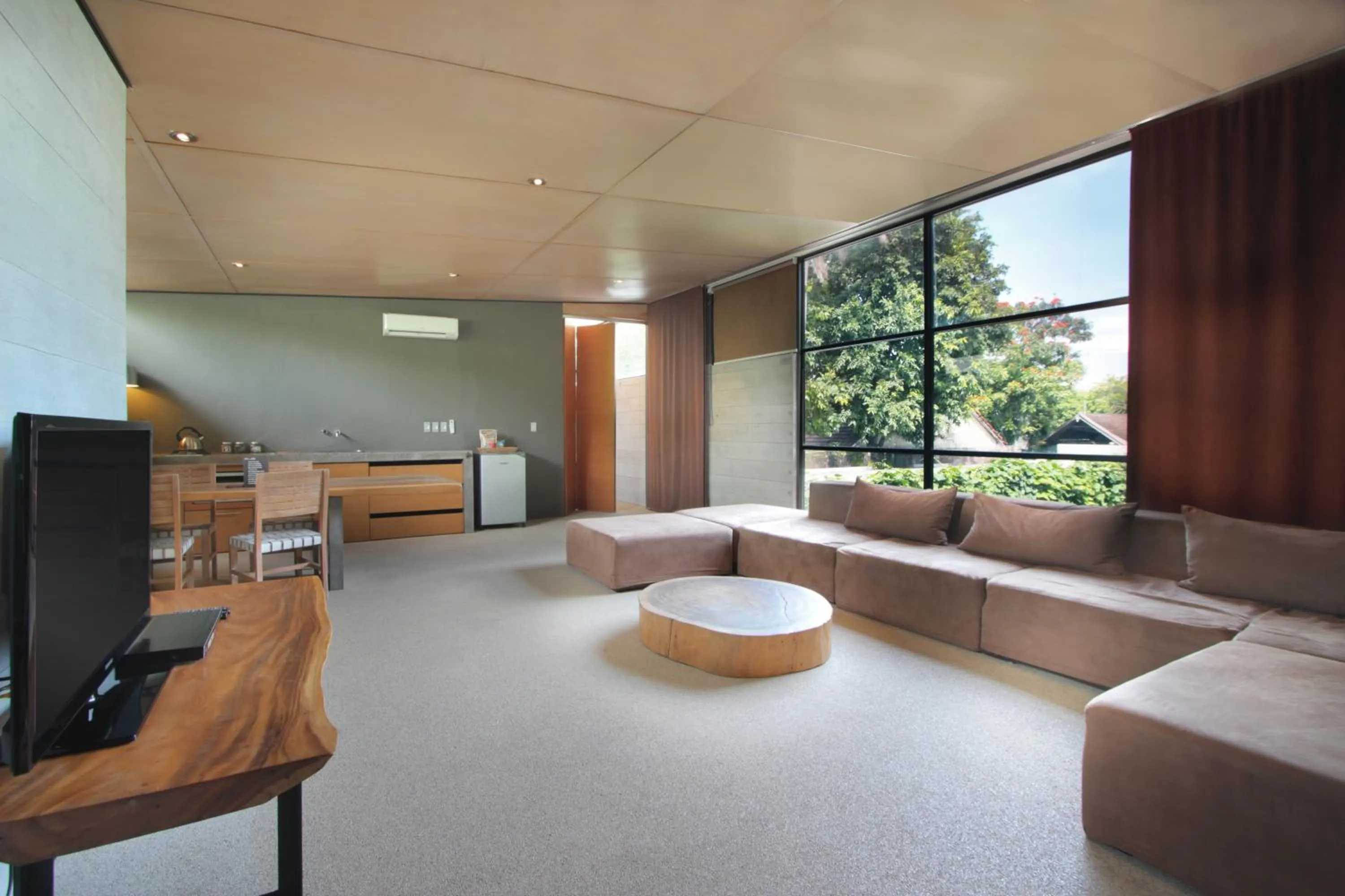 Living room, Bed in Clio Apartment