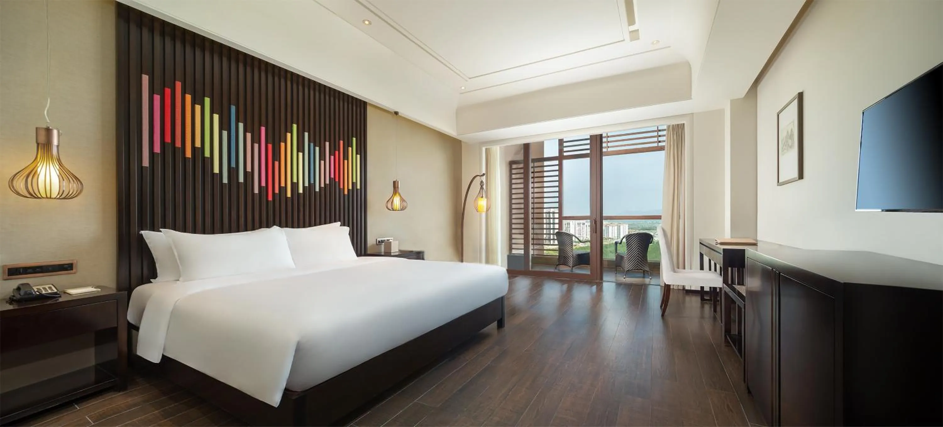 Bedroom in Mangrove Tree Resort World Sanya Bay-Coconut