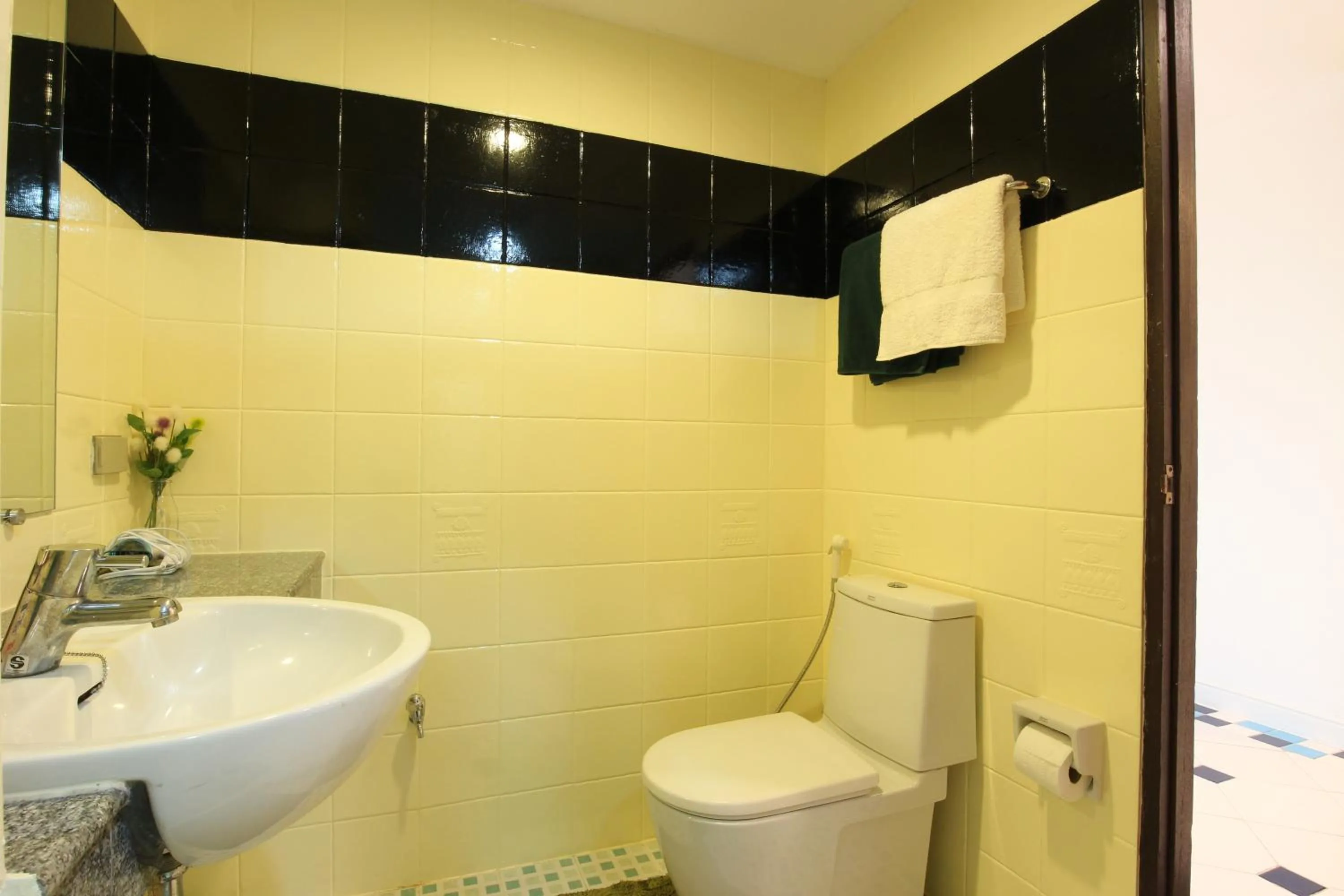 Bathroom in Serena Sathorn Suites