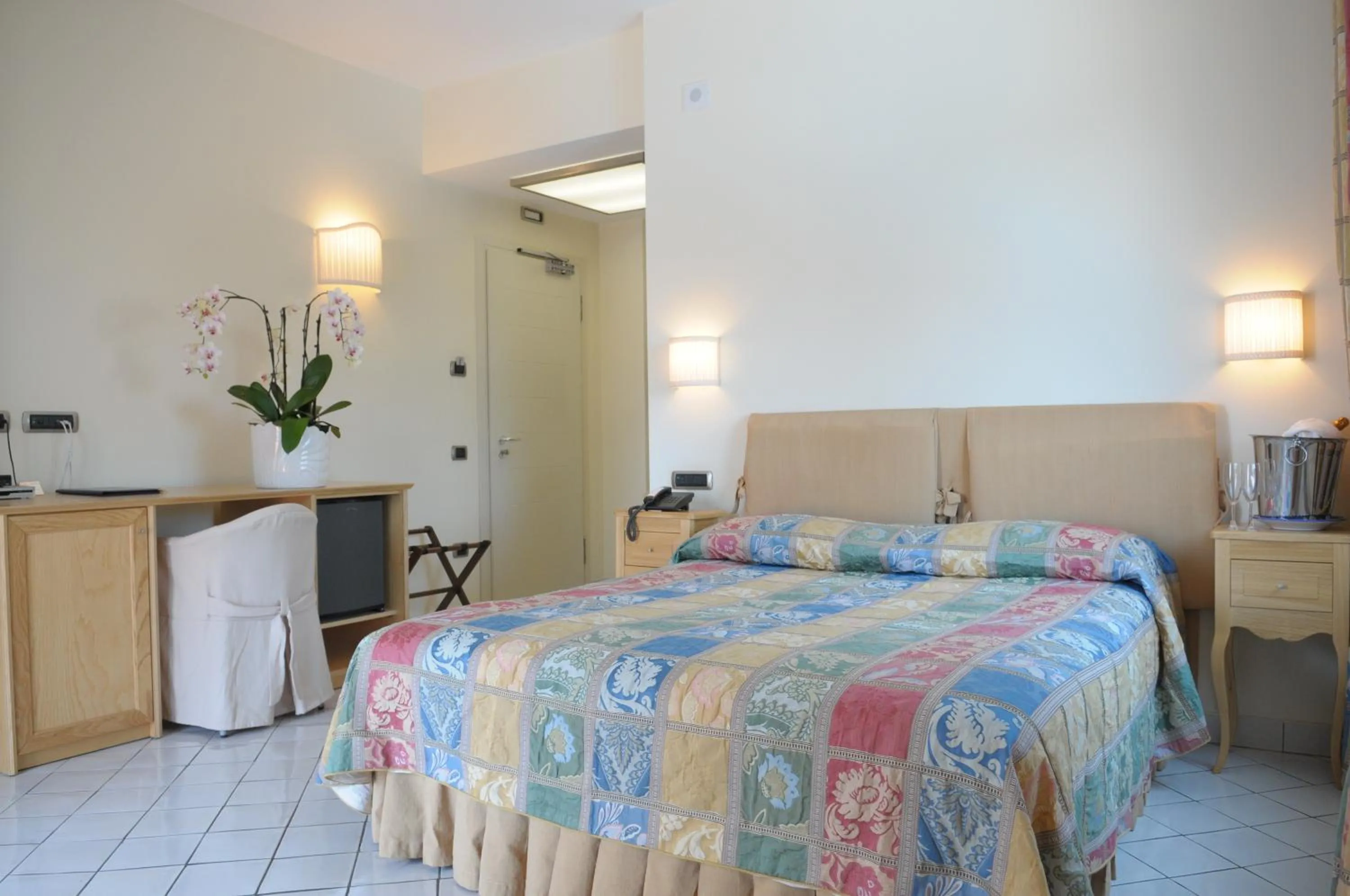 Bed in Villa Poseidon -Boutique Hotel-