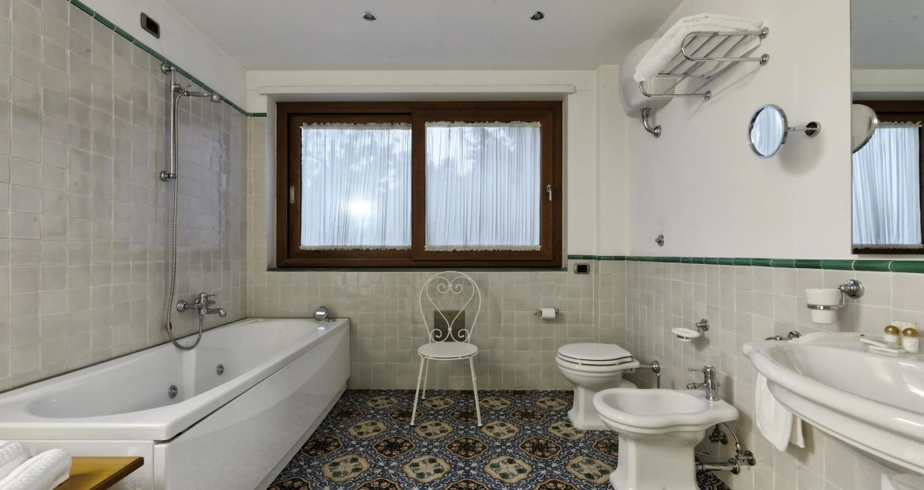 Shower in Villa Poseidon -Boutique Hotel-