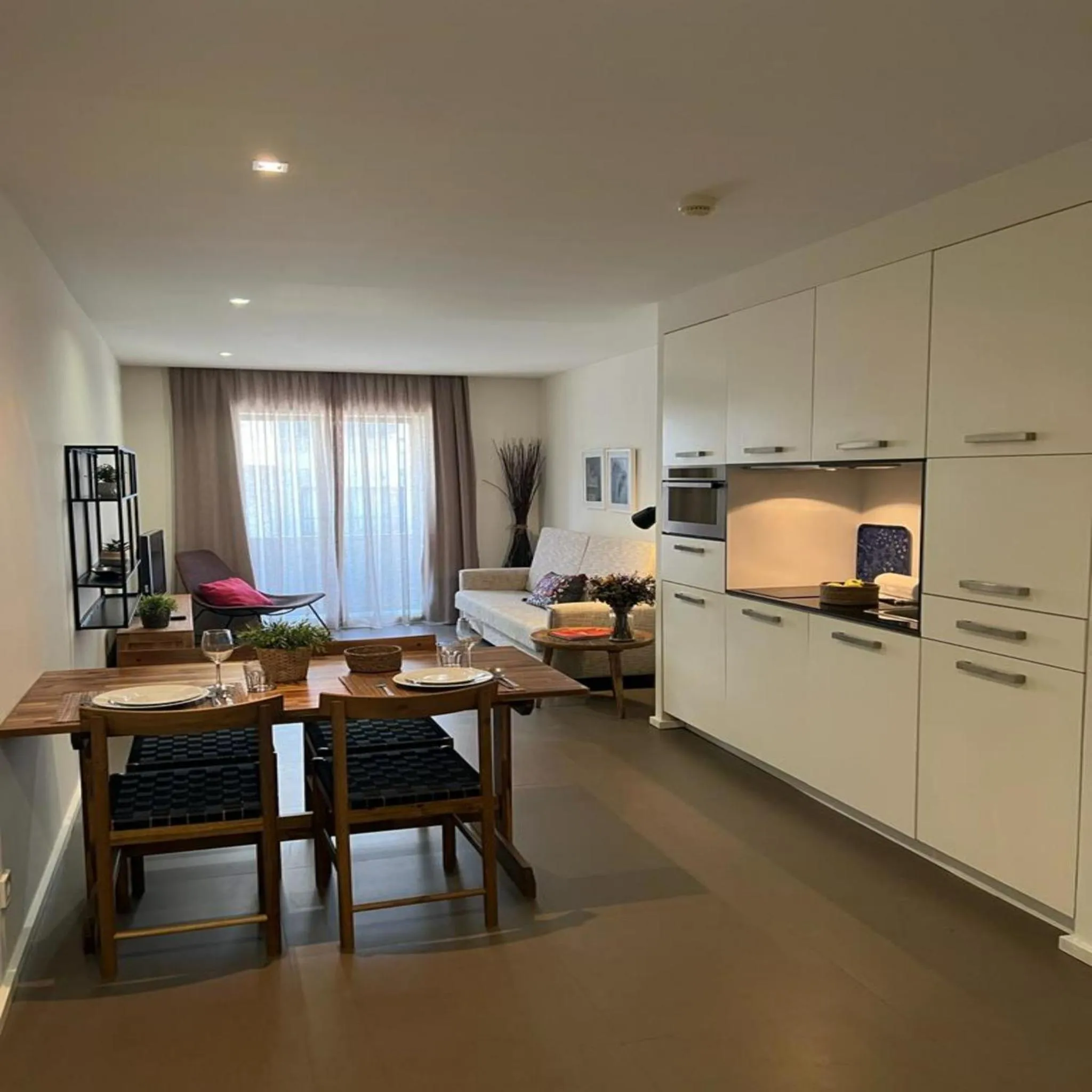 Kitchen or kitchenette in bnapartments Palacio