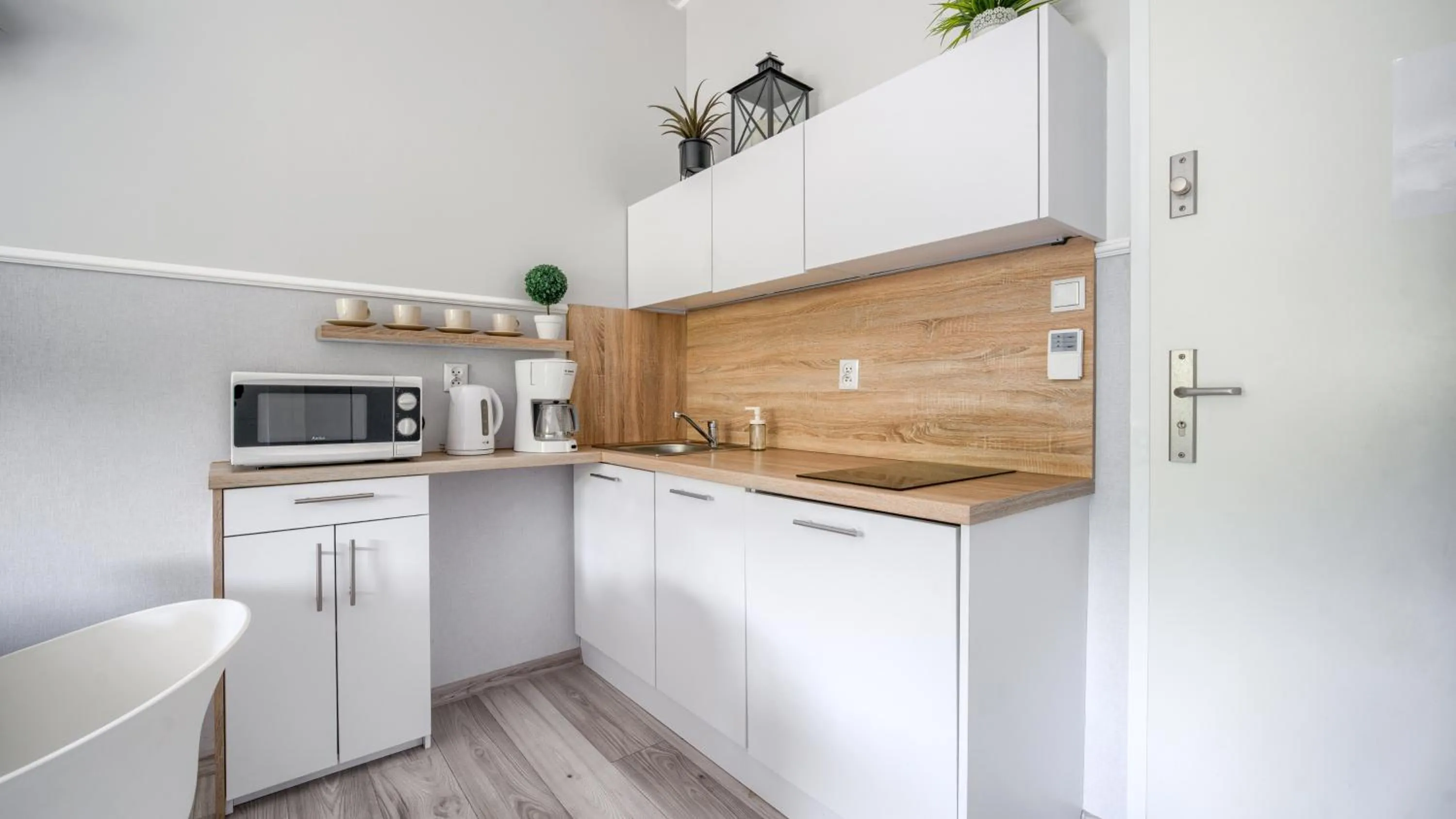 Kitchen or kitchenette in Seaside Grzybowo, Sun & Snow