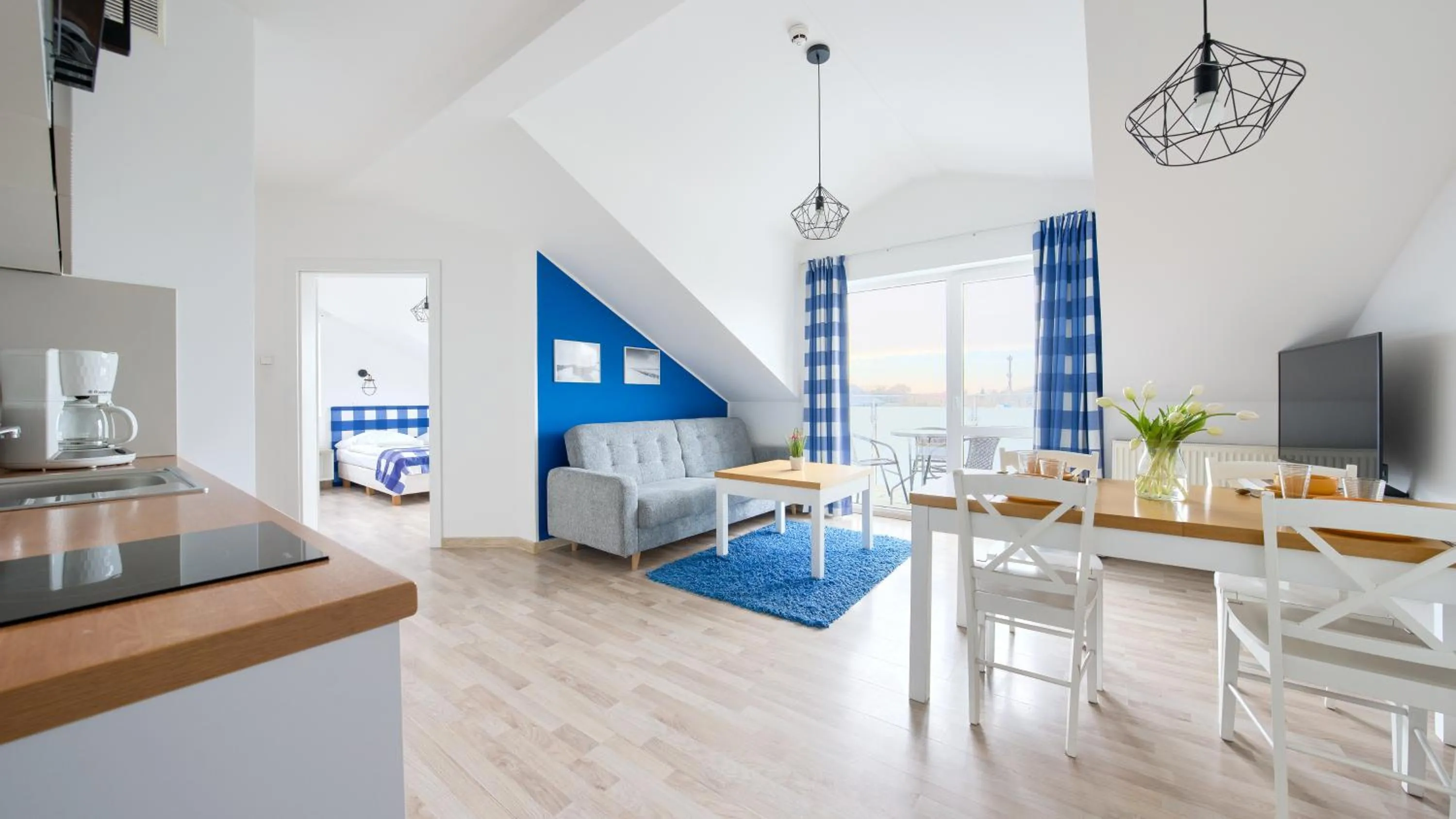 Kitchen or kitchenette in Seaside Grzybowo, Sun & Snow