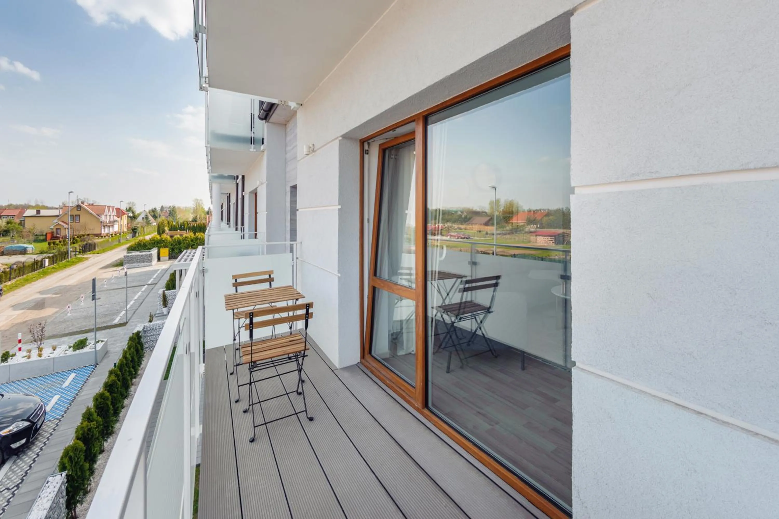Balcony/Terrace in Seaside Grzybowo, Sun & Snow