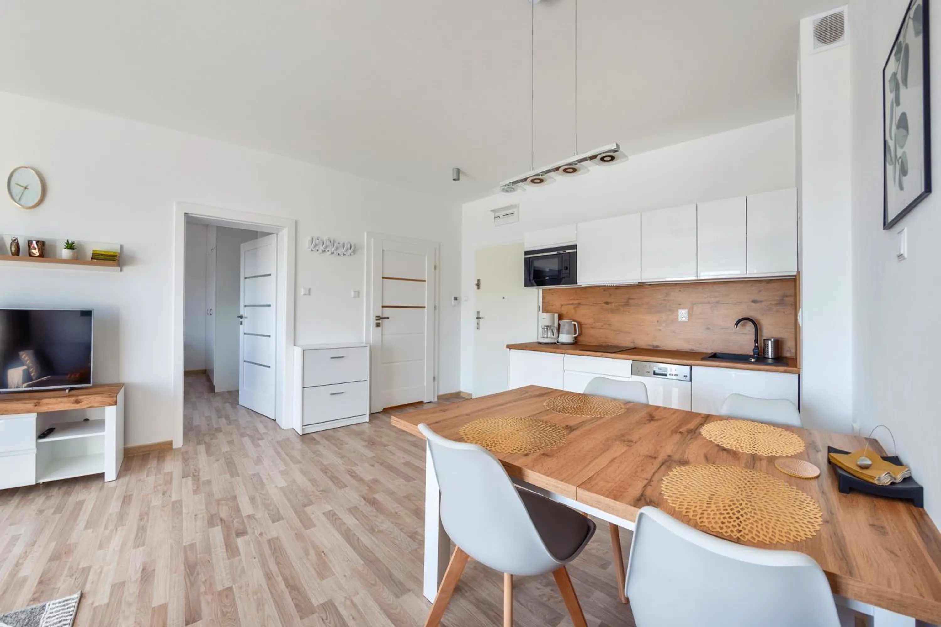 Kitchen or kitchenette in Seaside Grzybowo, Sun & Snow