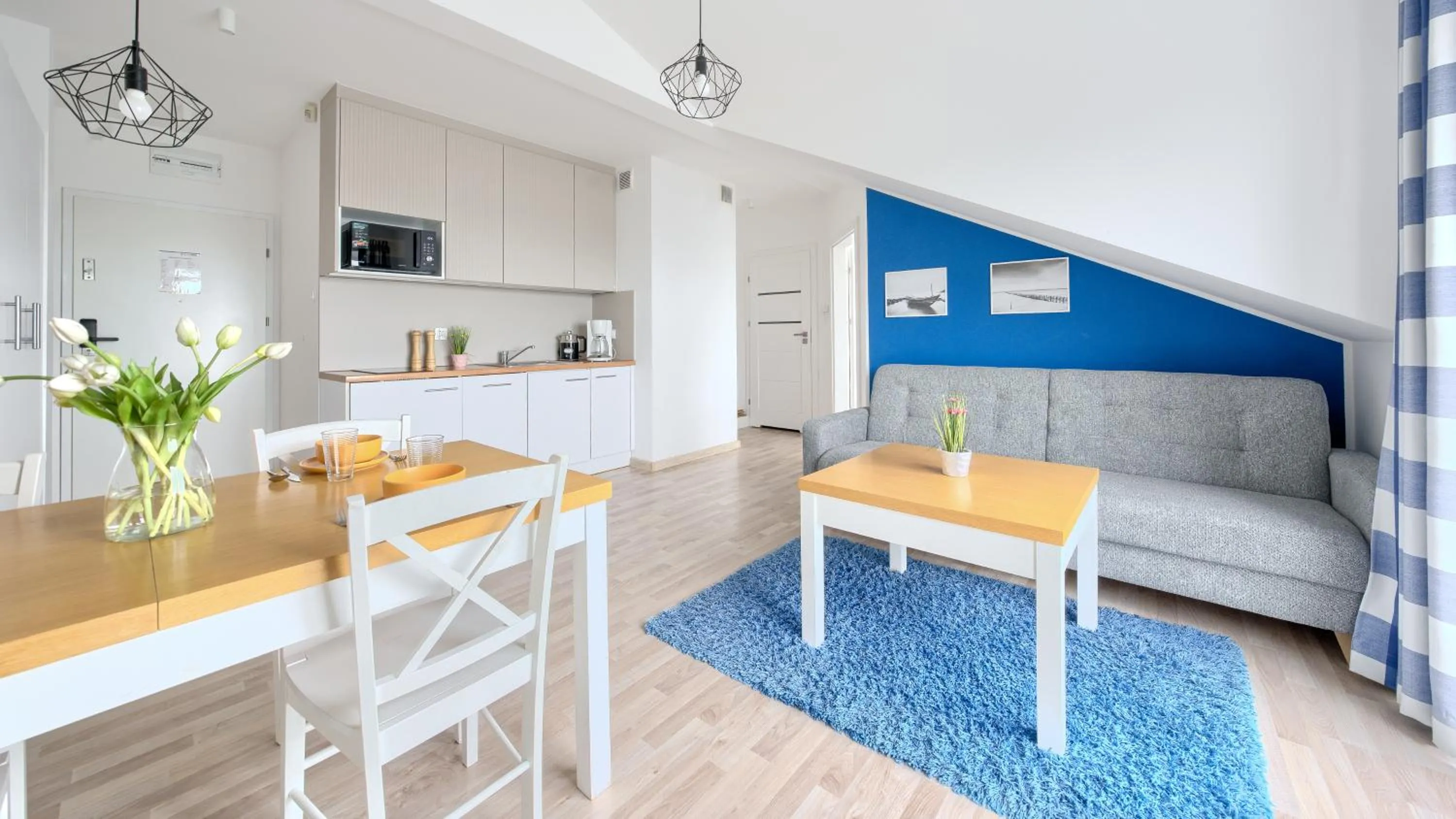 Kitchen or kitchenette in Seaside Grzybowo, Sun & Snow